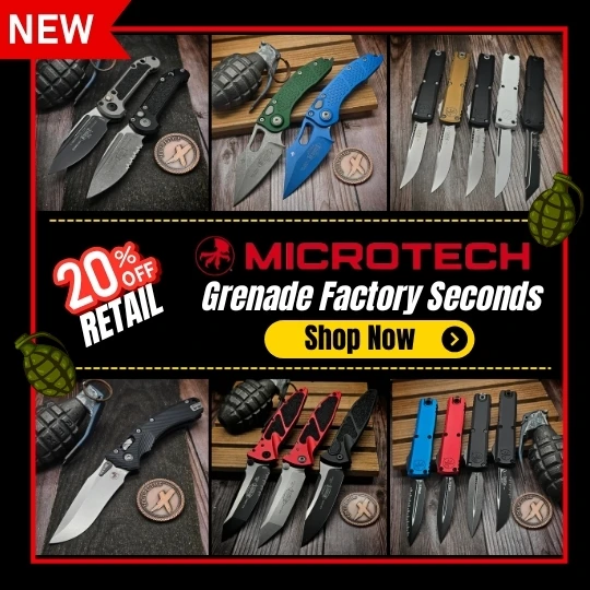 Microtech grenade Factory Seconds