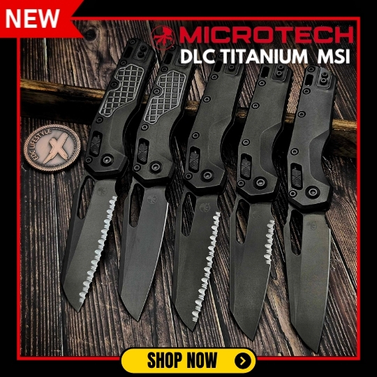 Microtech DLC TITANIUM MSI