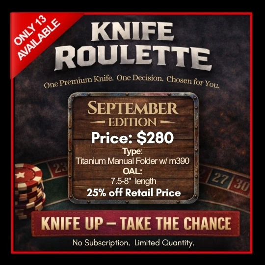 Mystery Knife Roulette Septemeber