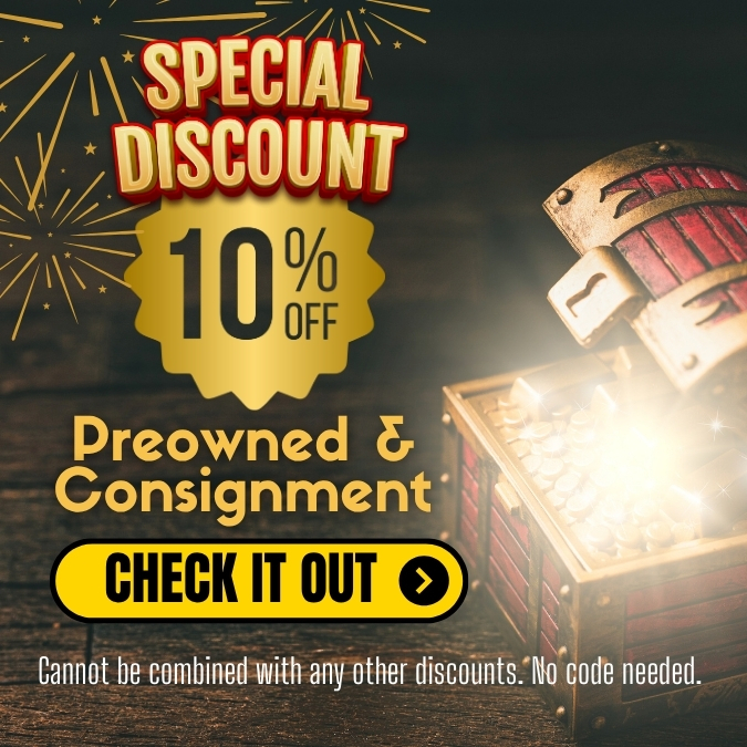 Preowned 10% off