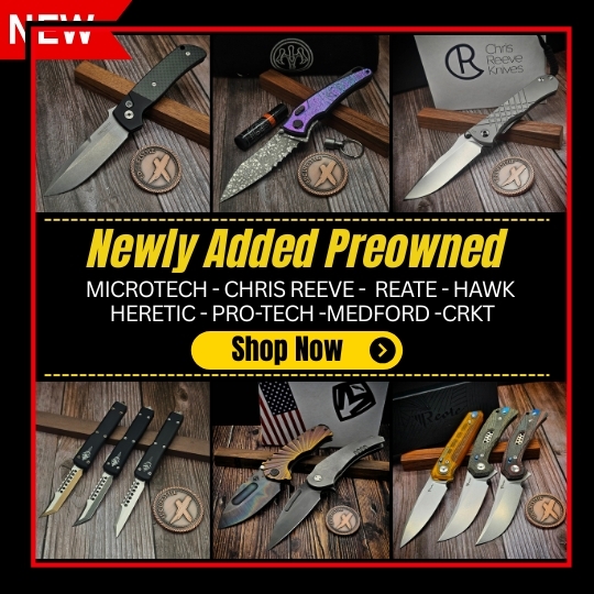 Preowned Knives May Drop