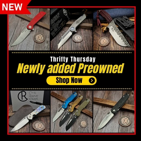 Preowned Knives Thrifty Thursday