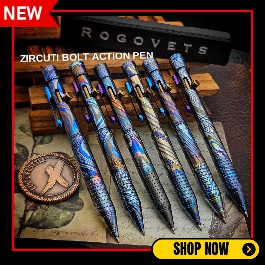 Sergey Rogovets Zircuti Bolt Action Pens