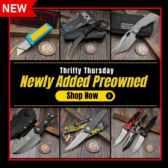 Preowned Knives Thrifty Thursday