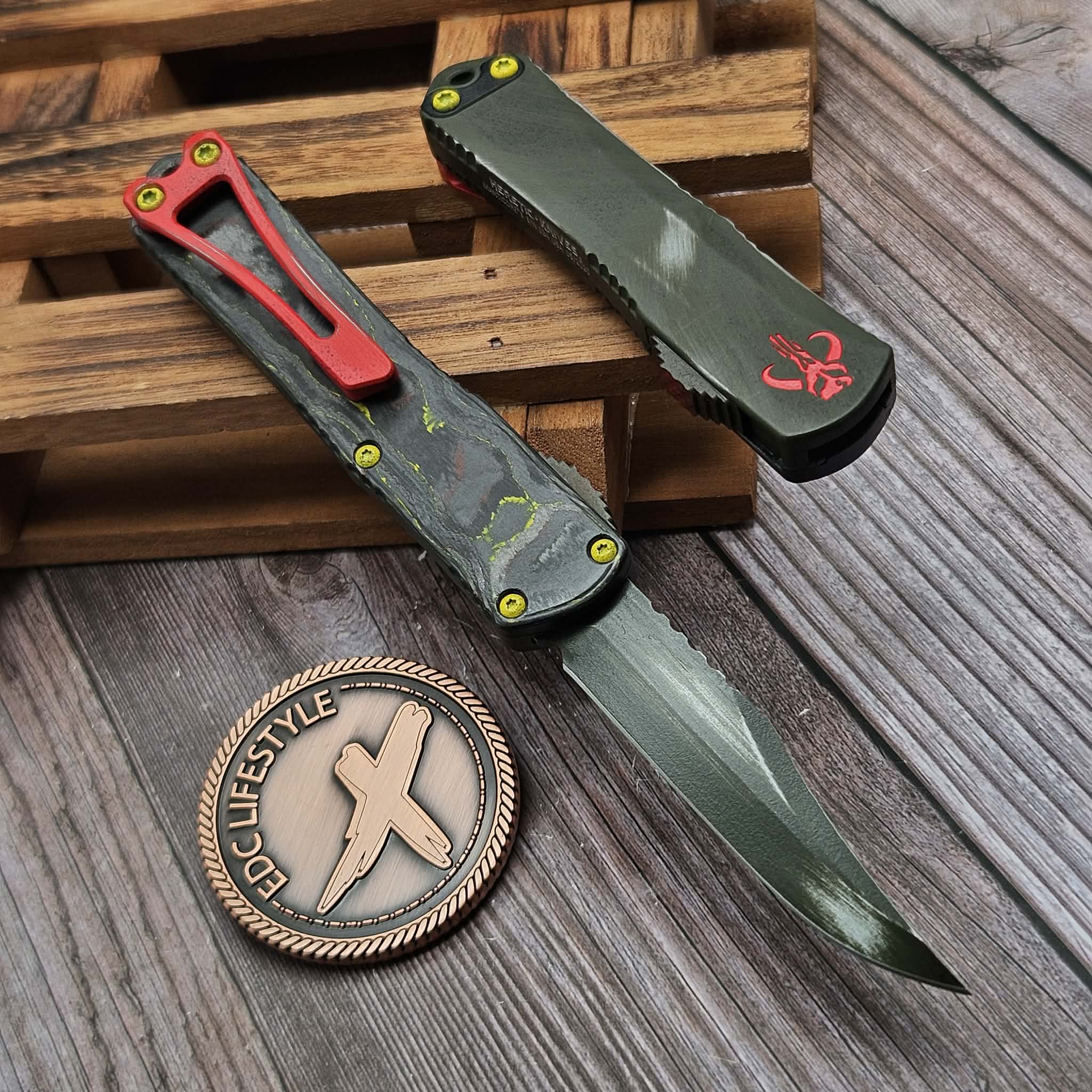 Heretic Manticore S Bounty Hunter Bowie H022B-A-BOUNTY