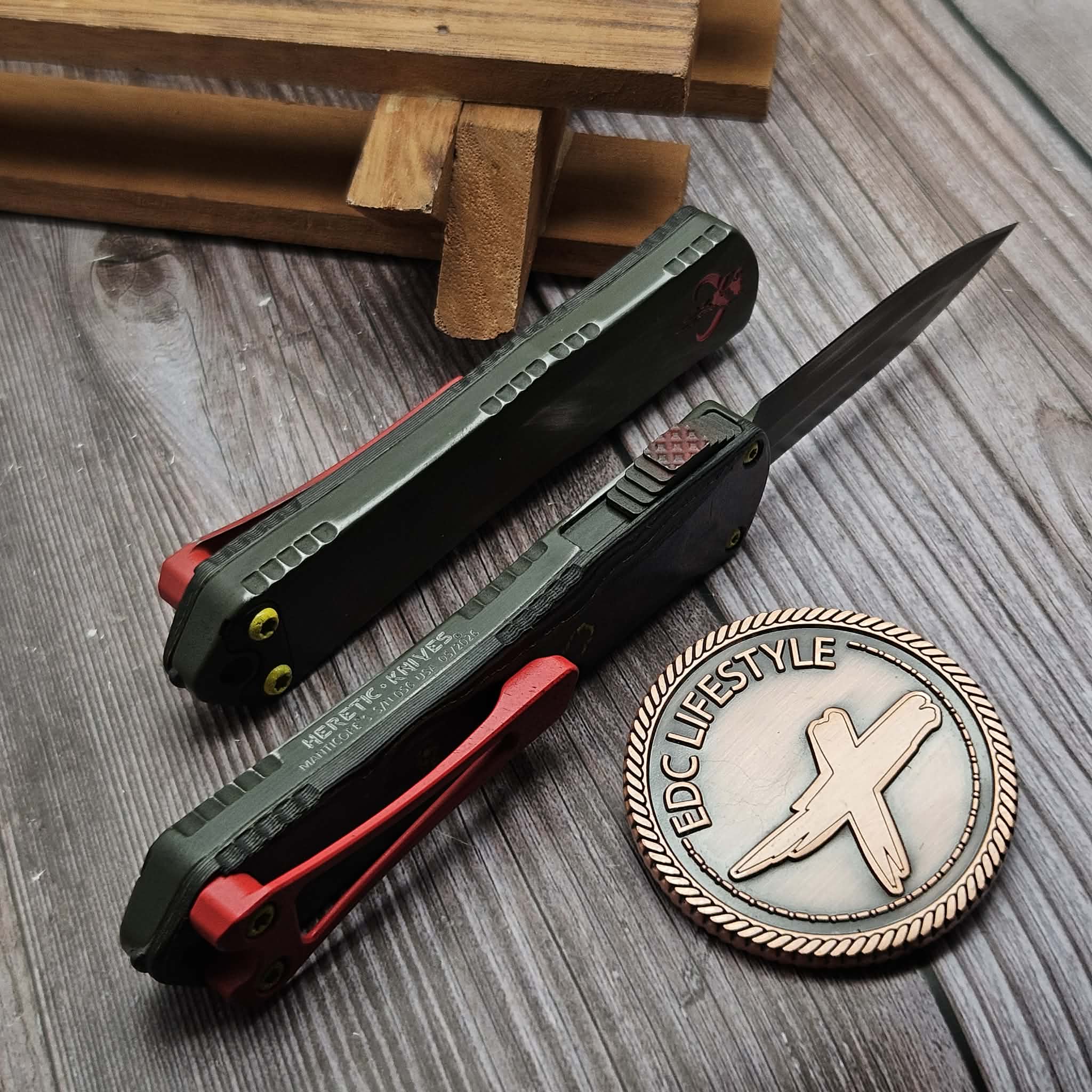 Heretic Manticore S Bounty Hunter Double Edge H024-A-BOUNTY