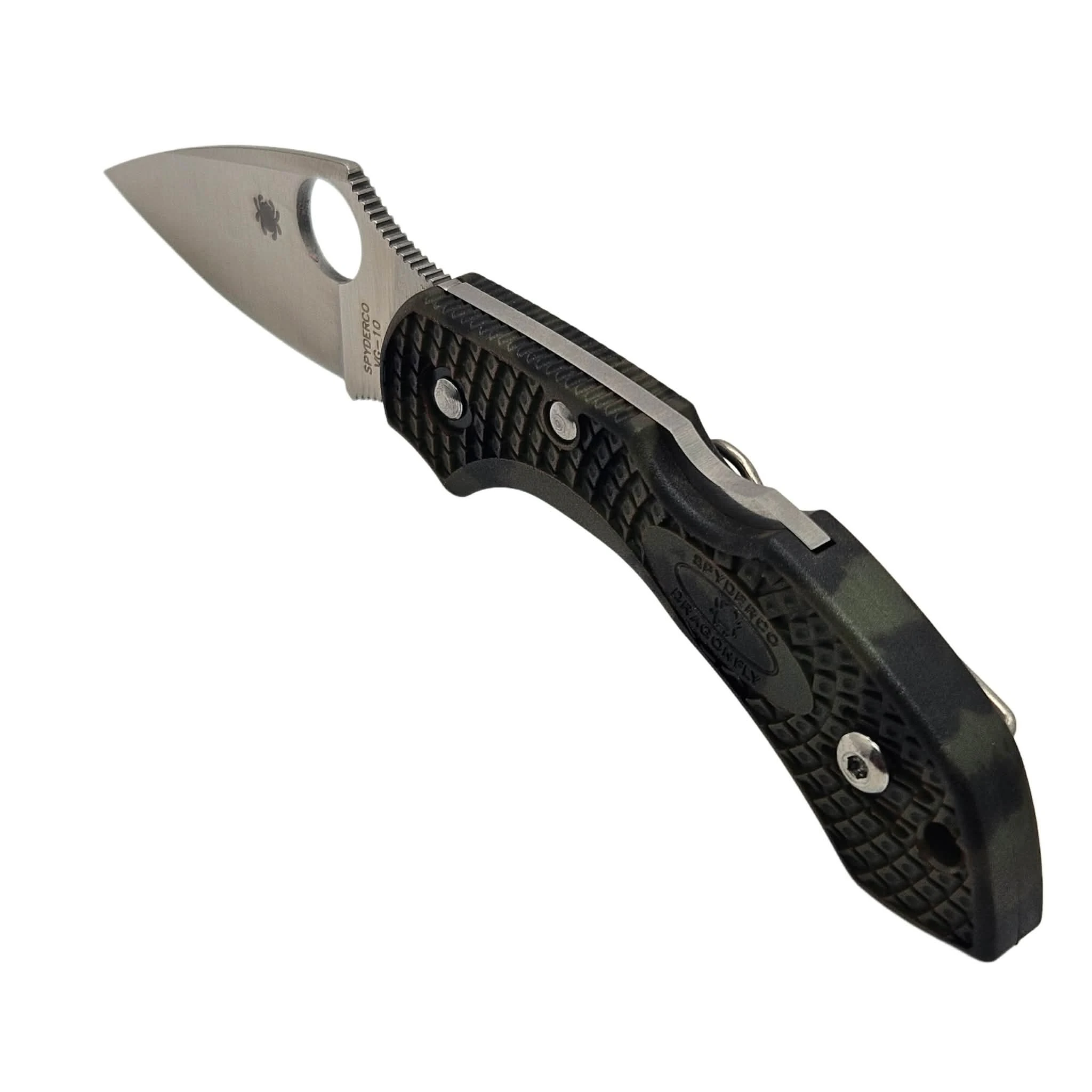 Spyderco Dragonfly 2 Lockback Green/Black Z FRN 2.28