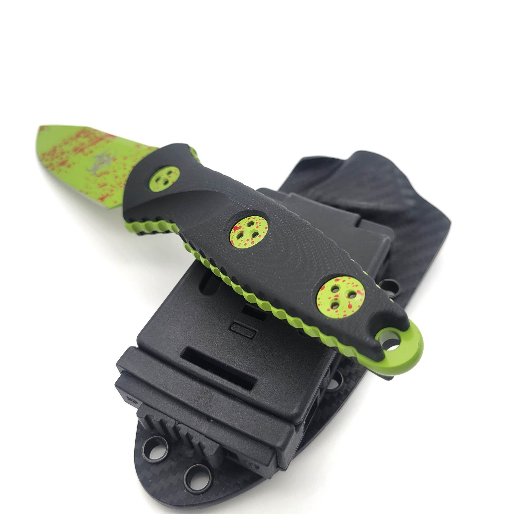 Microtech 113M-1Z Zombie Socom Alpha Mini Fixed Single Edge