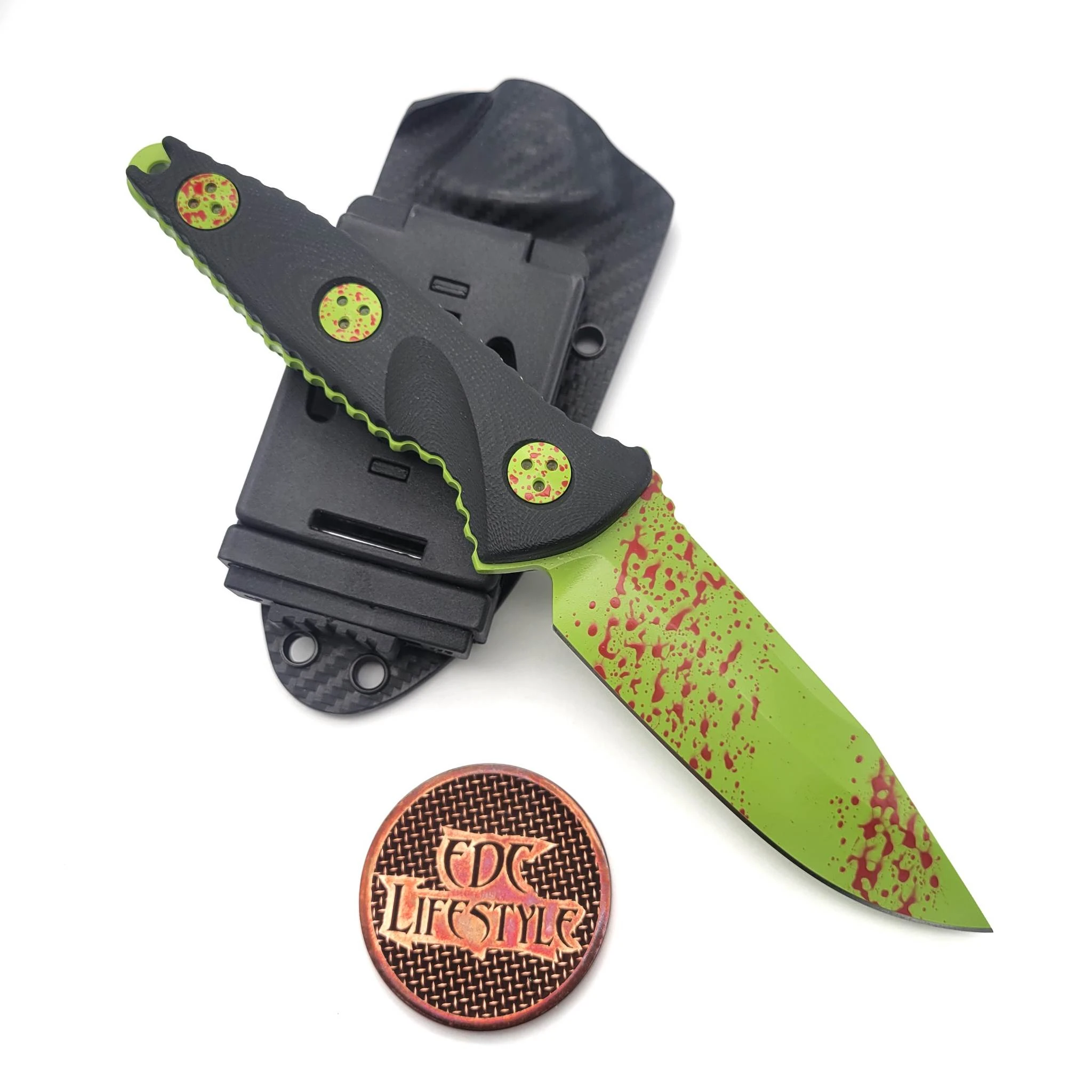 Microtech 113M-1Z Zombie Socom Alpha Mini Fixed Single Edge Clip