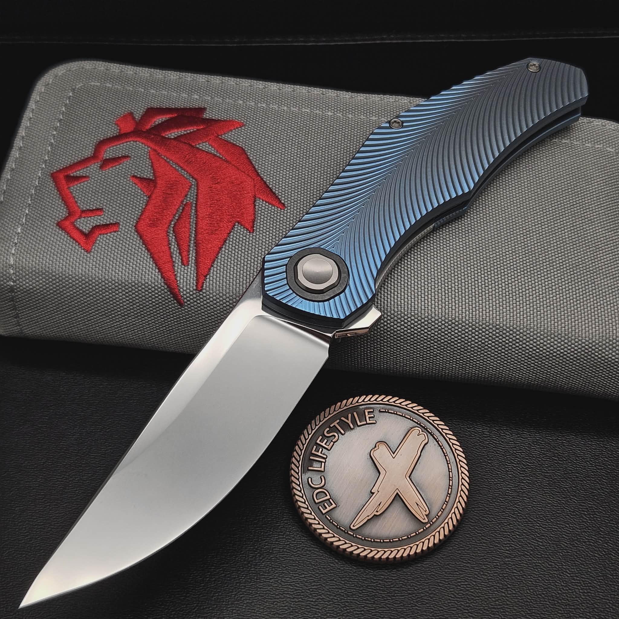 Holt Bladeworks Renegade 285 Feather Crystal Zirconium Collars