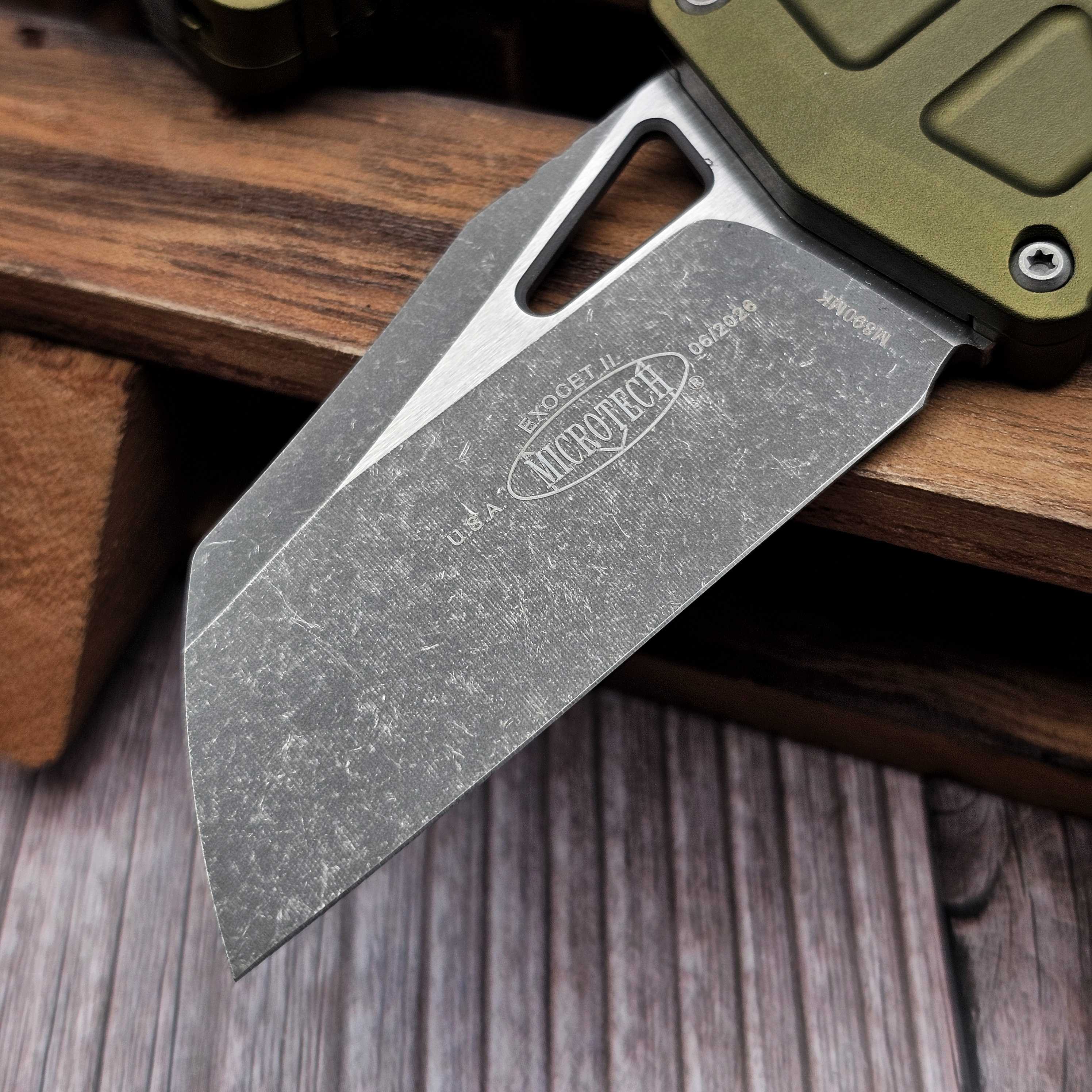 Microtech Exocet II OD Green 2.31