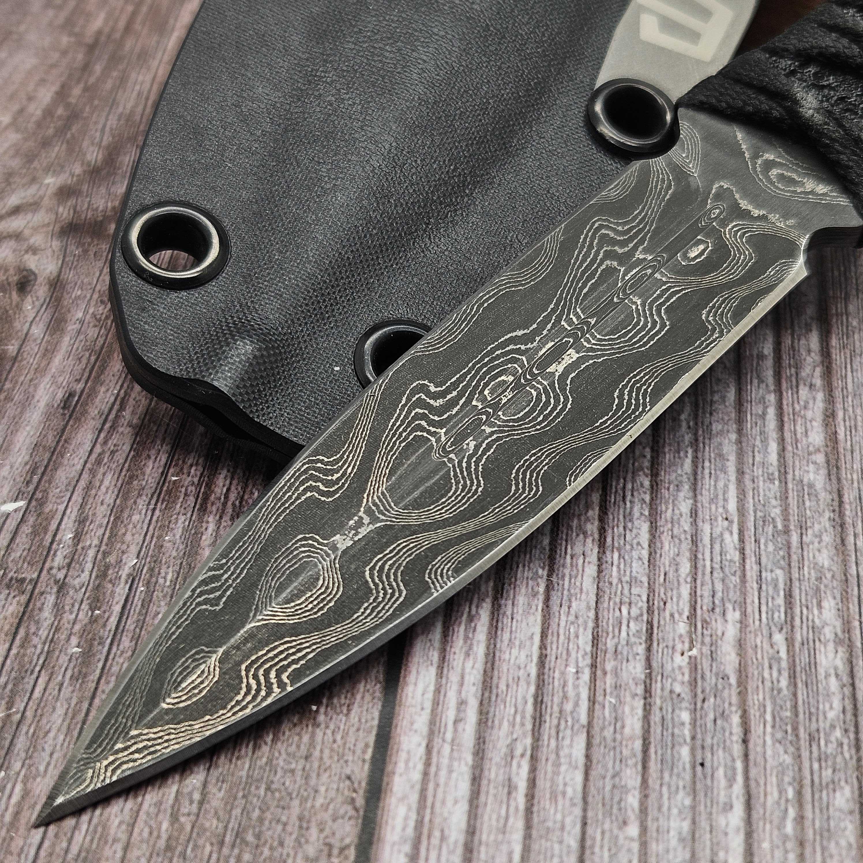 Blackside Customs Phase Seven P7 D/E Chad Nichols Damascus
