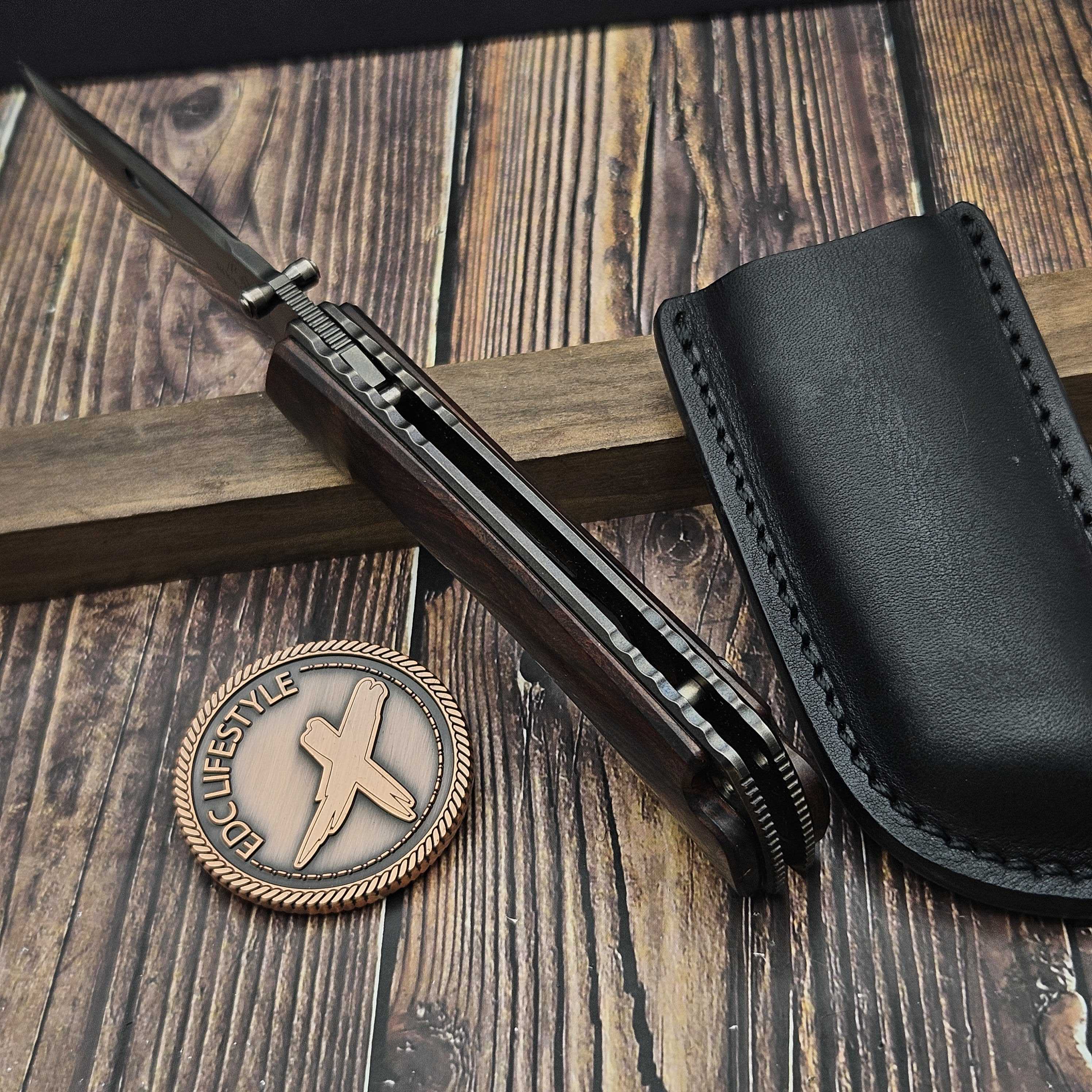 Rockstead Higo DLC Japanese Folding Knife X-IW-DLC - Preowned
