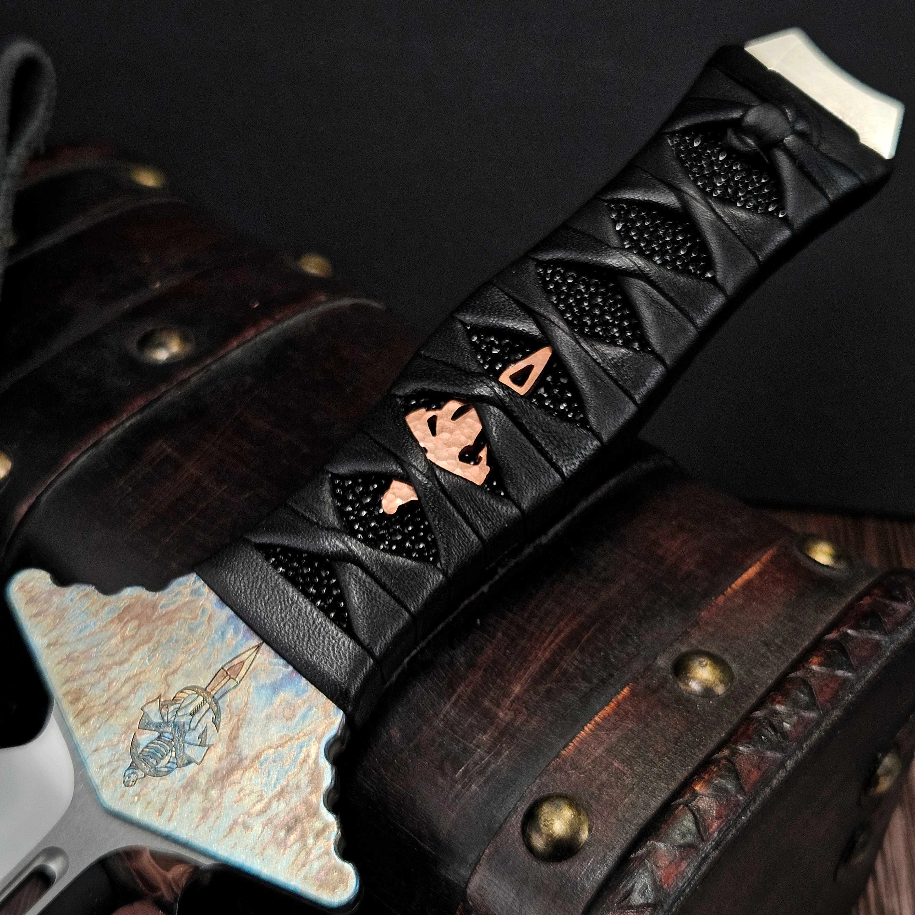 Marfione Custom/Sean Marfione Vipera D/E Mirror Polish Short Sword