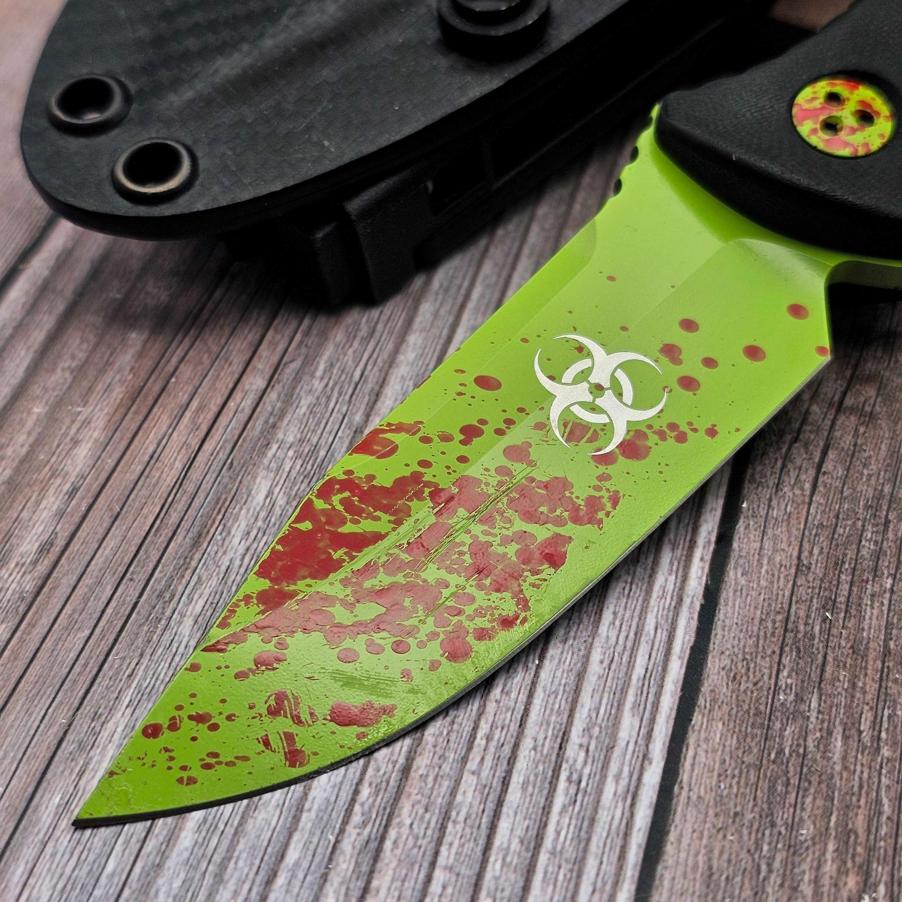 Microtech Socom Alpha Mini Zombie 113M-1Z - Preowned