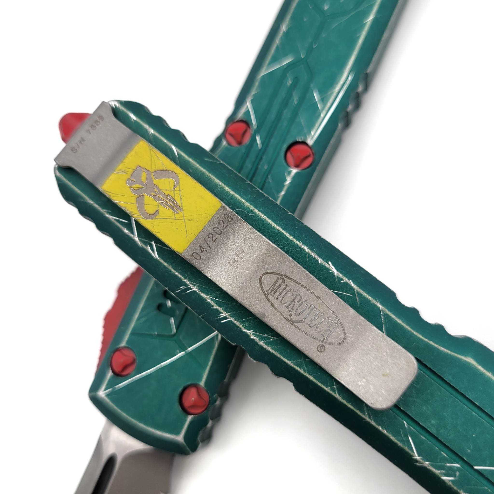 Microtech Ultratech 123-12BH Bounty Hunter Tanto Full Serrated