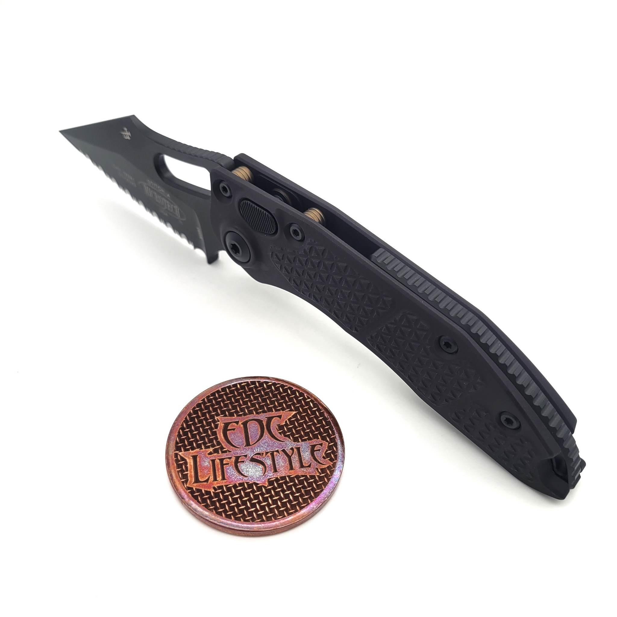 Microtech Borka Auto Stitch 169-3T Tactical Black Standard S