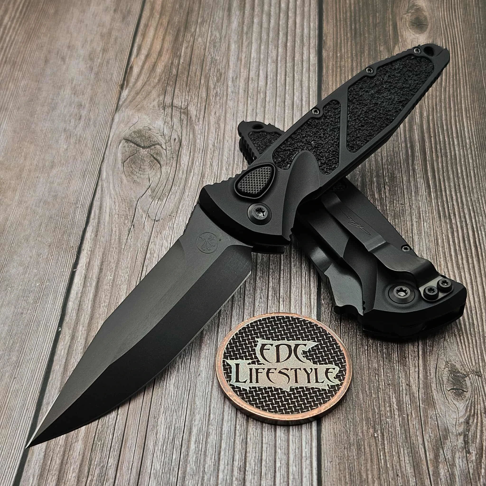Microtech Socom Elite Auto Shadow DLC 4