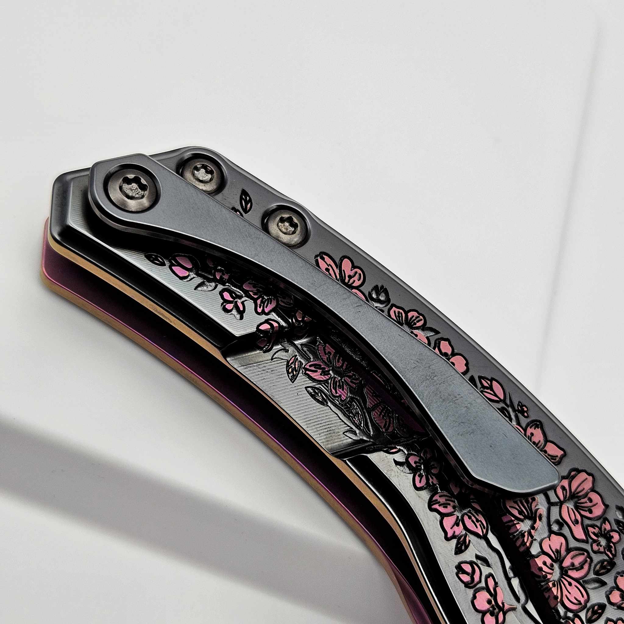 Borka Blades/Ti2 Design Sakura Pink Oreo Shylock Rock Grind DLC