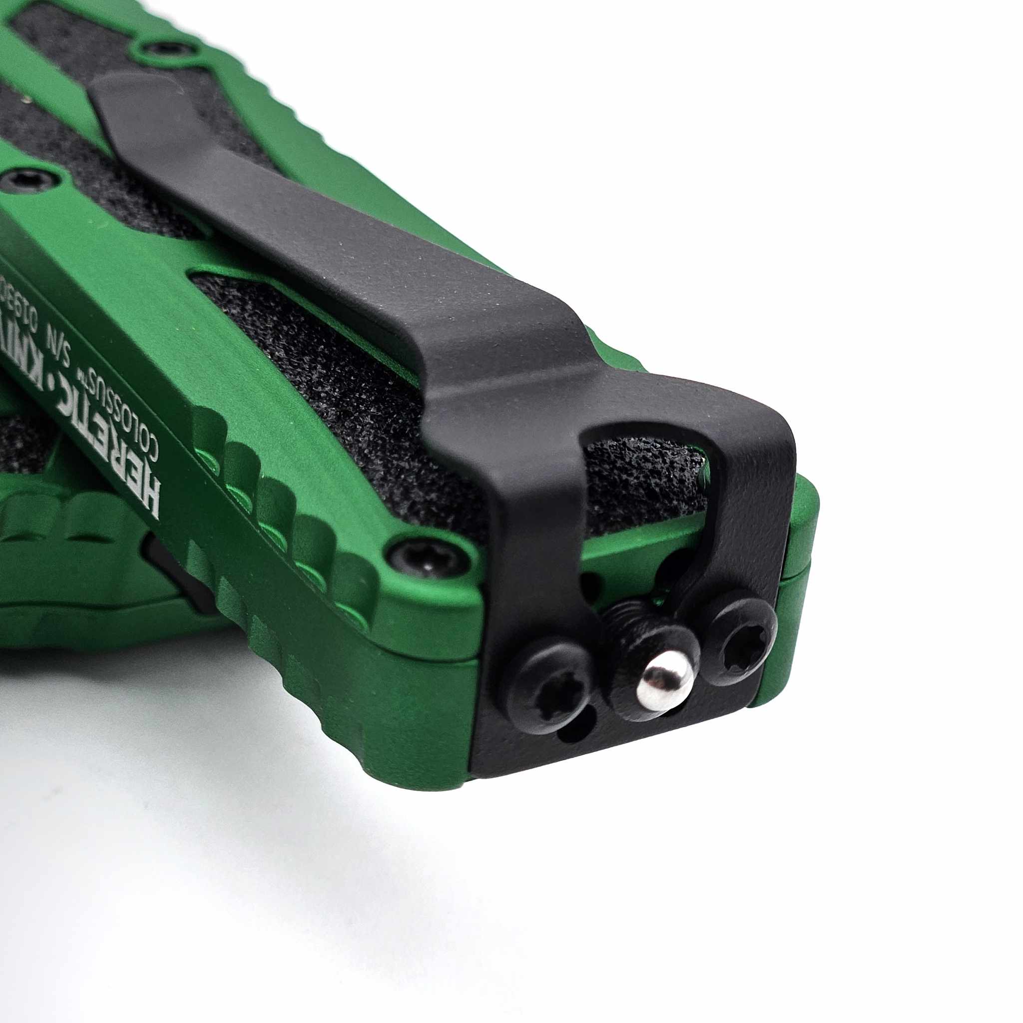Heretic Knives Toxic Green DLC Tanto Edge Colossus H040-6A-TXGRN