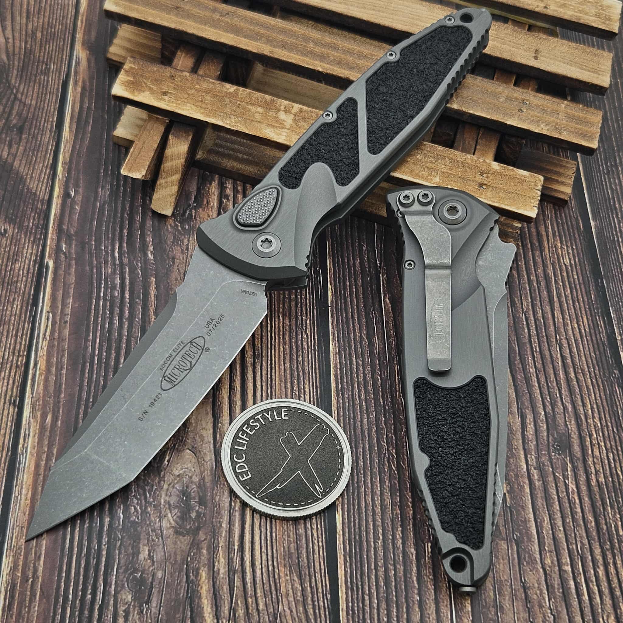 Microtech Socom Elite Manual Natural Clear 4