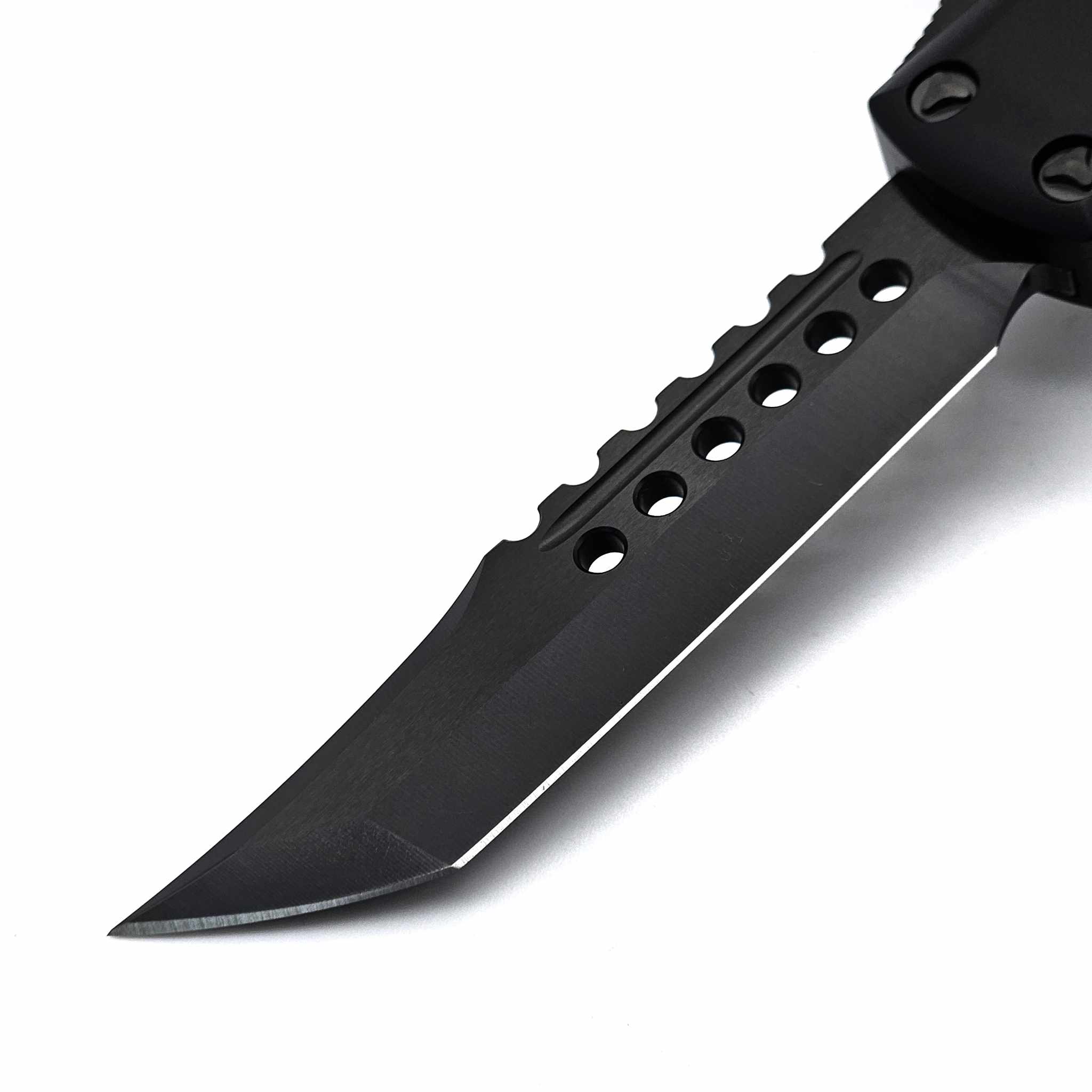 Microtech UTX-85 719-1DLCTSH DLC Hellhound Shadow