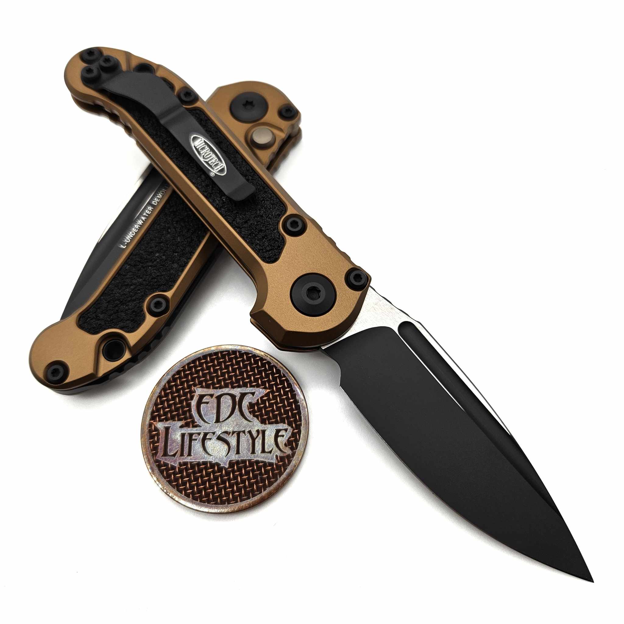 Microtech LUDT S/E Gen III 1135-1TA Tan Black Standard