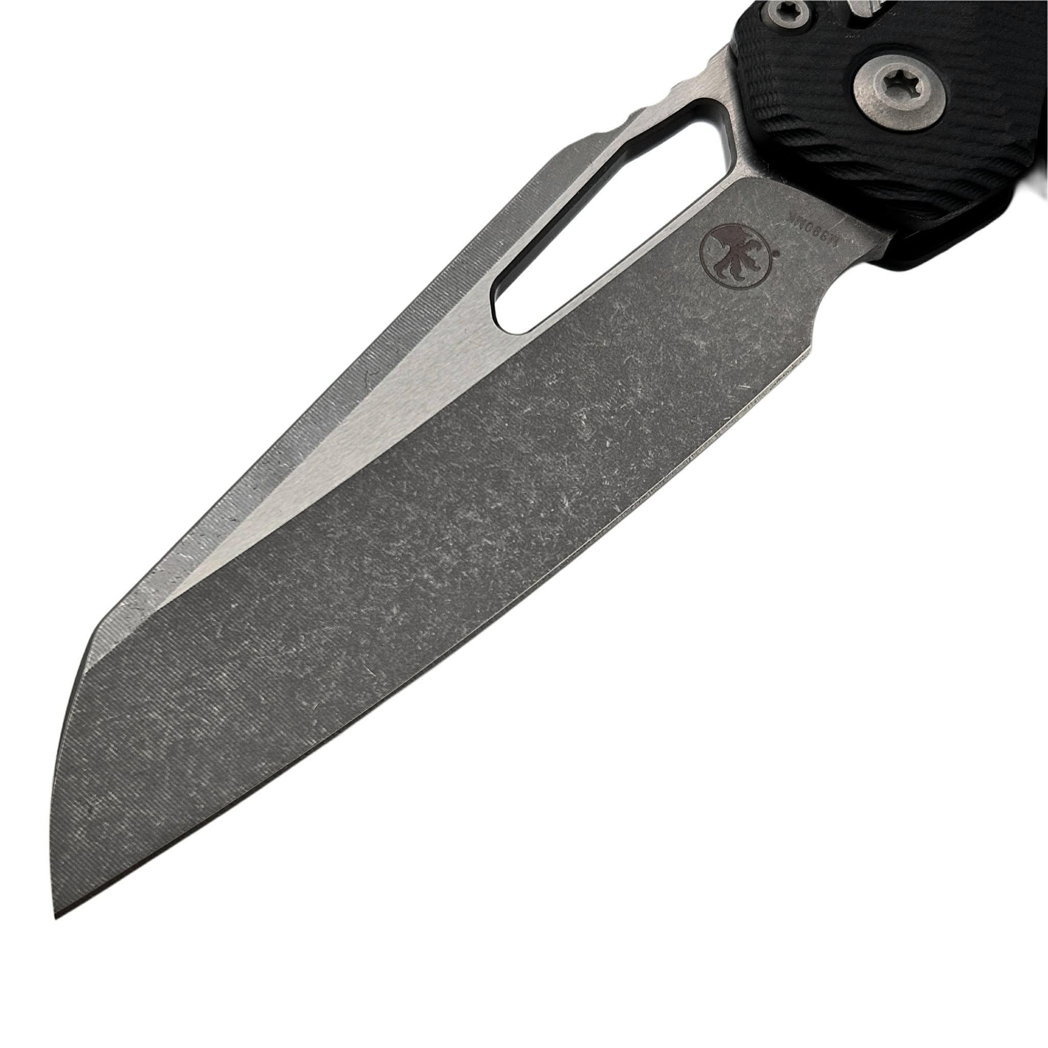 Microtech MSI Ram-Lok Black Fluted G-10 3.85