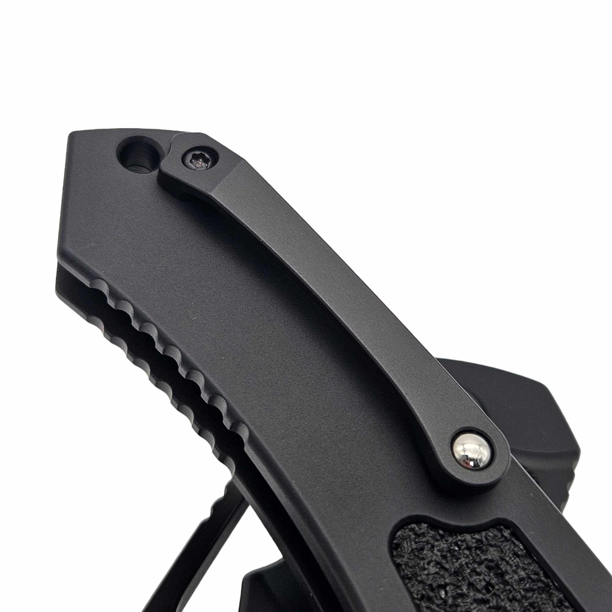 Heretic Knives H046-6A-T Manual Button Lock Pariah Drop Point DLC