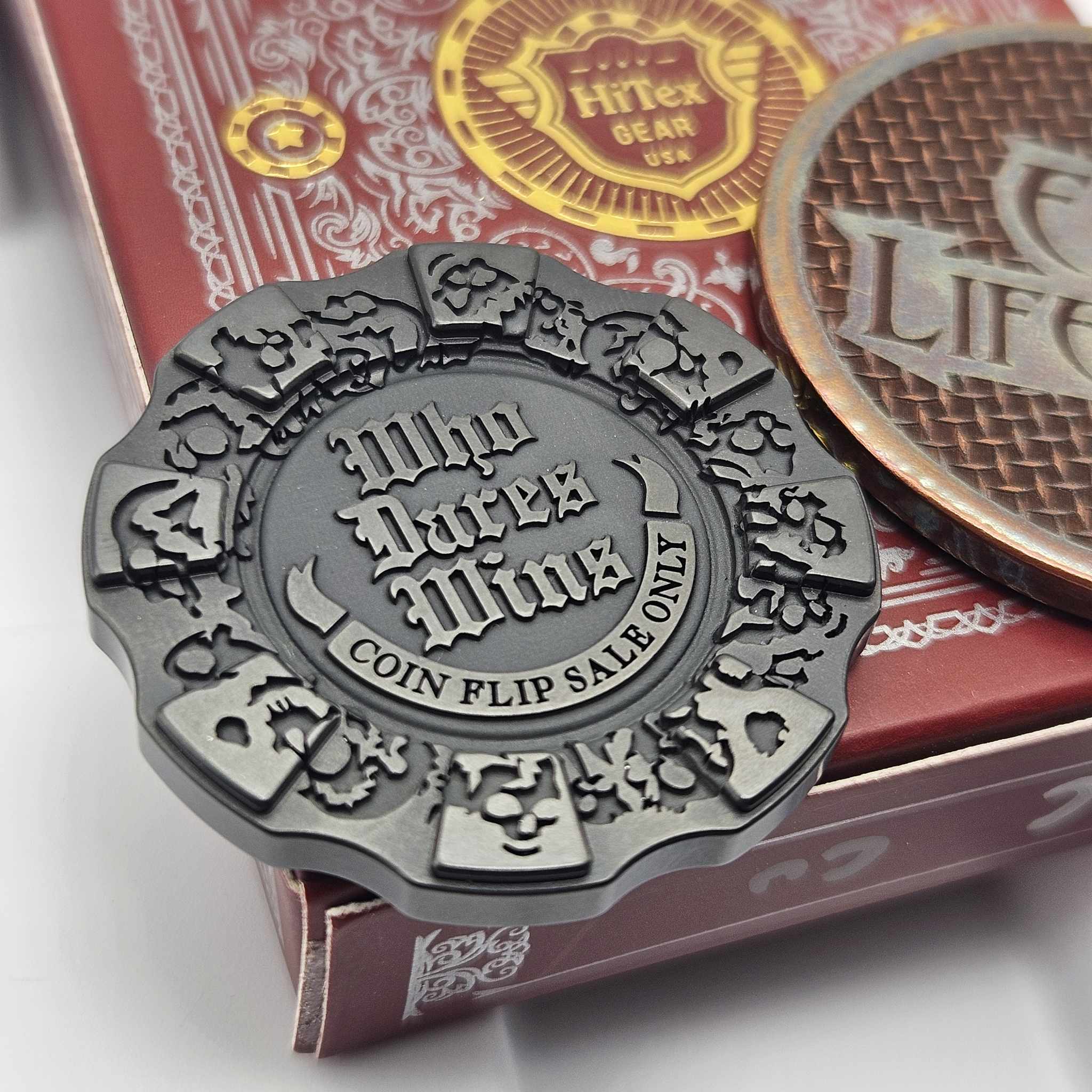 HiTex Gear Borka Blades Zirc Chip Who Dares Wins Coin Flip Sale