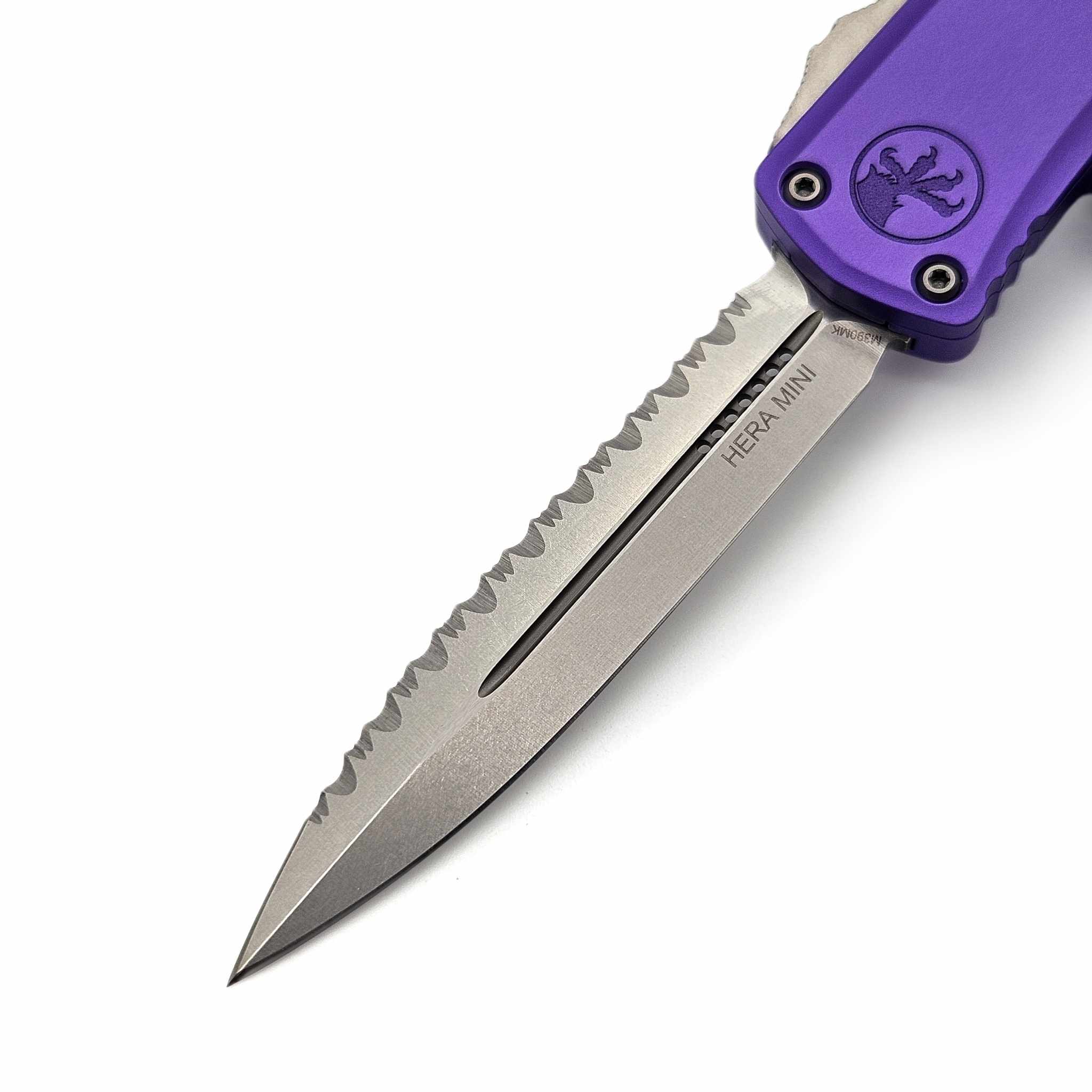 Microtech Hera II Mini D/E Purple 2.95