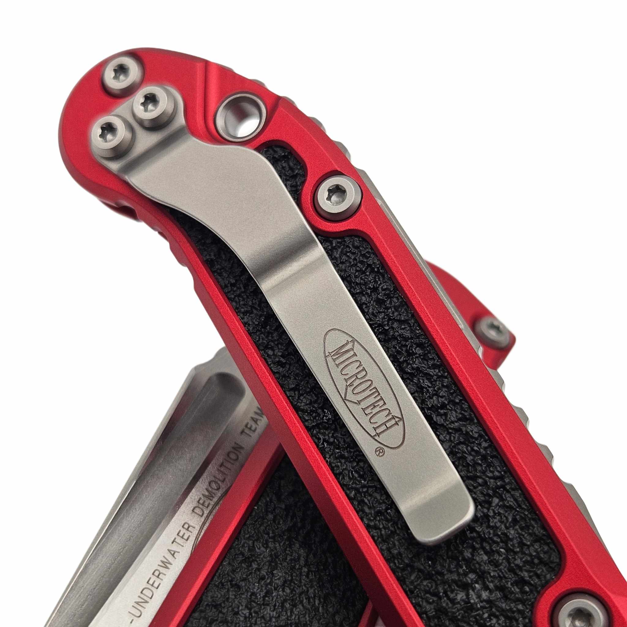 Microtech LUDT S/E Gen III 1135-10RD Red Stonewash Standard