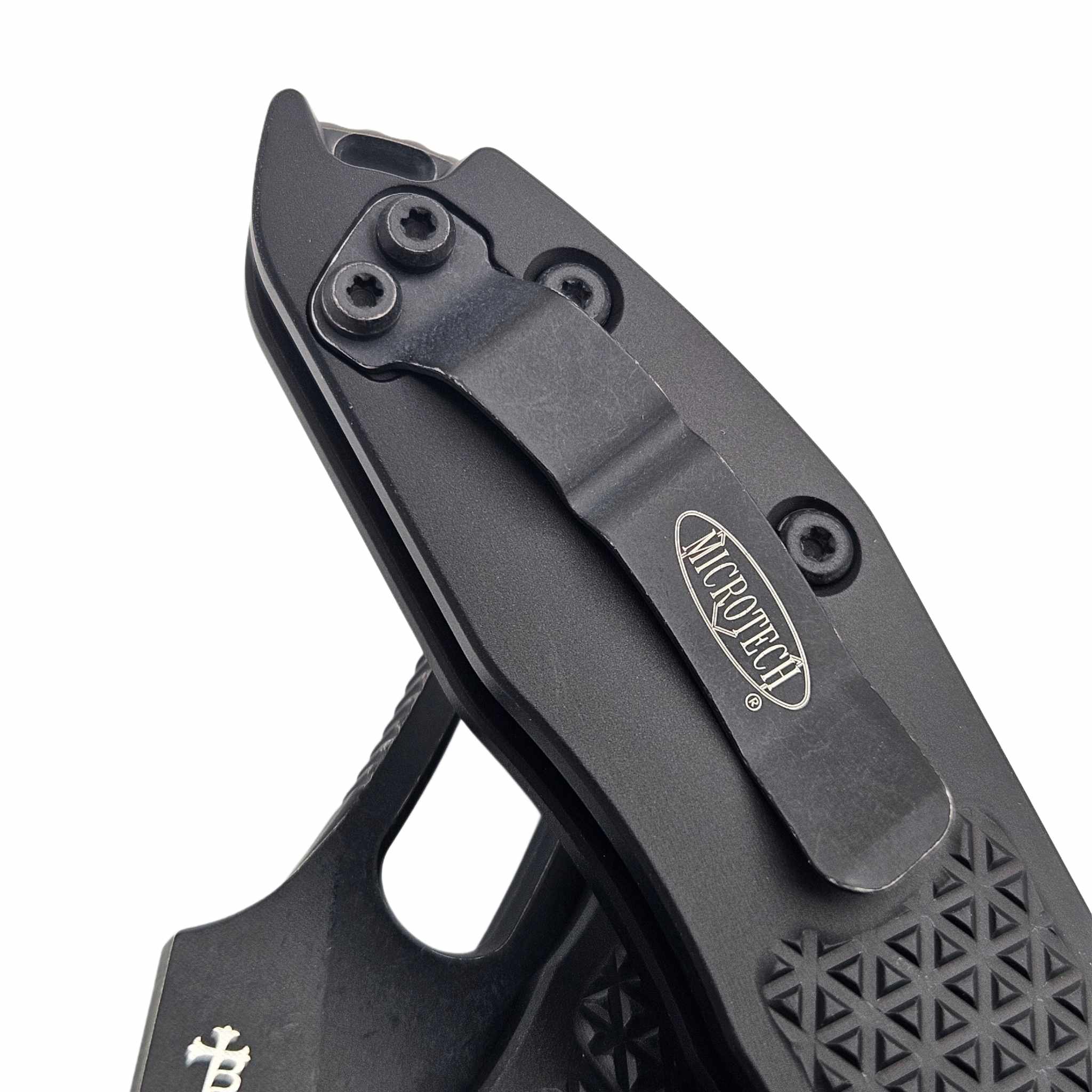 Microtech Borka Auto Stitch S/E 169-1AP Black Apocalyptic Blade