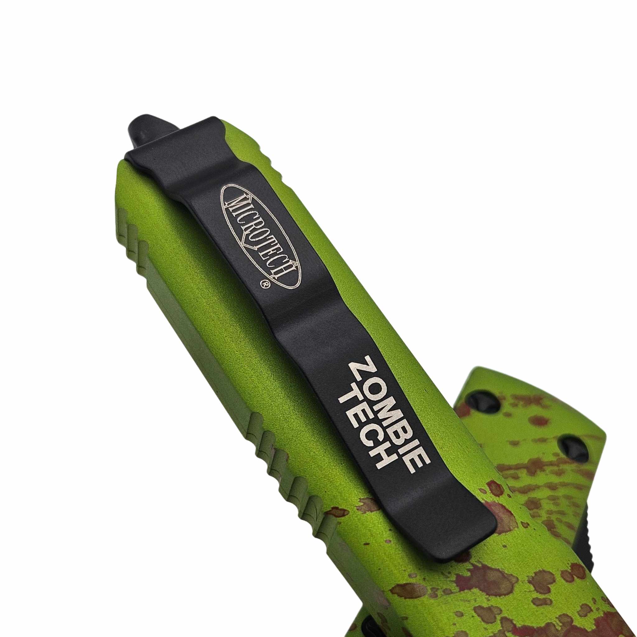 Microtech Ultratech 122-1Z Zombietech Double Edge Black Standard
