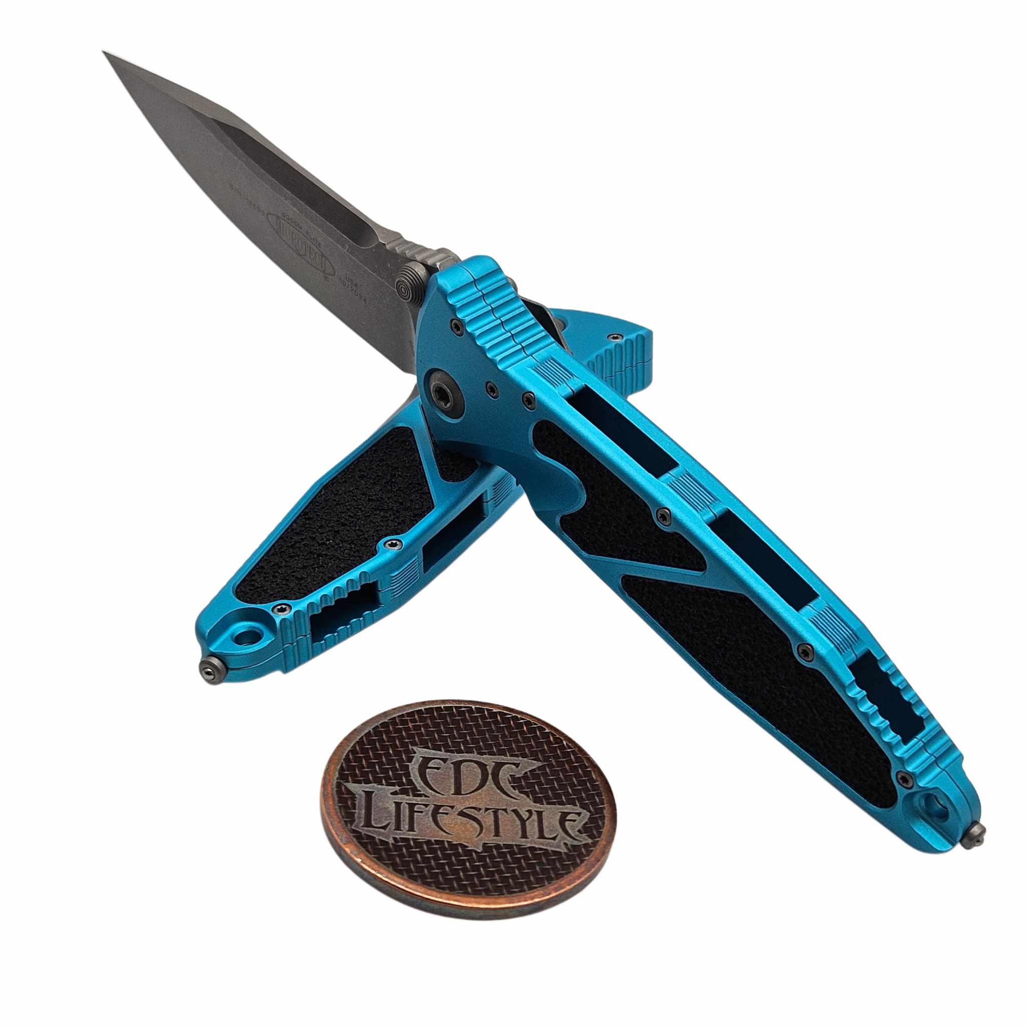 Microtech Socom Elite Manual Turquoise 4