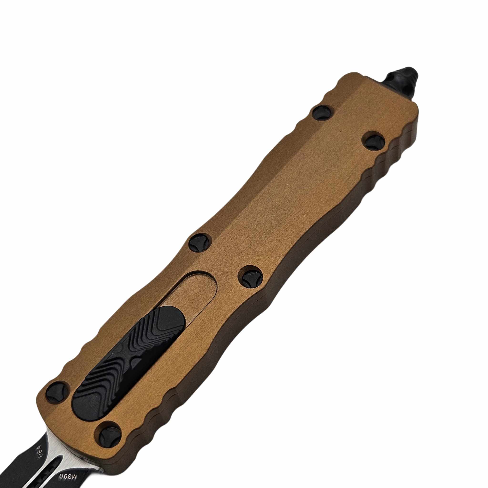 Microtech 225-1TA Tan Dirac Double Edge Black Standard