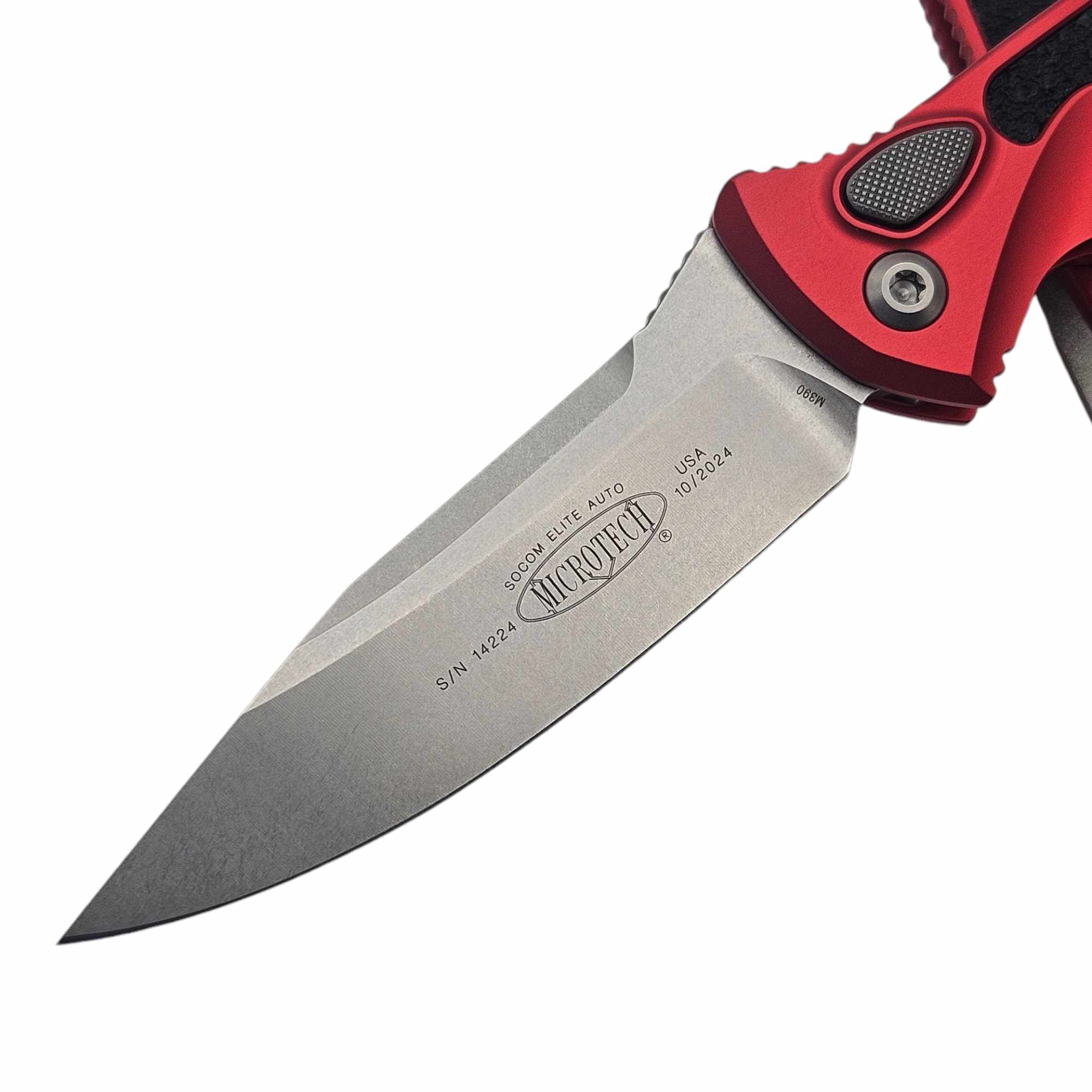 Microtech Socom Elite Auto Red 4 Microtech Socom Elite Auto Red 4