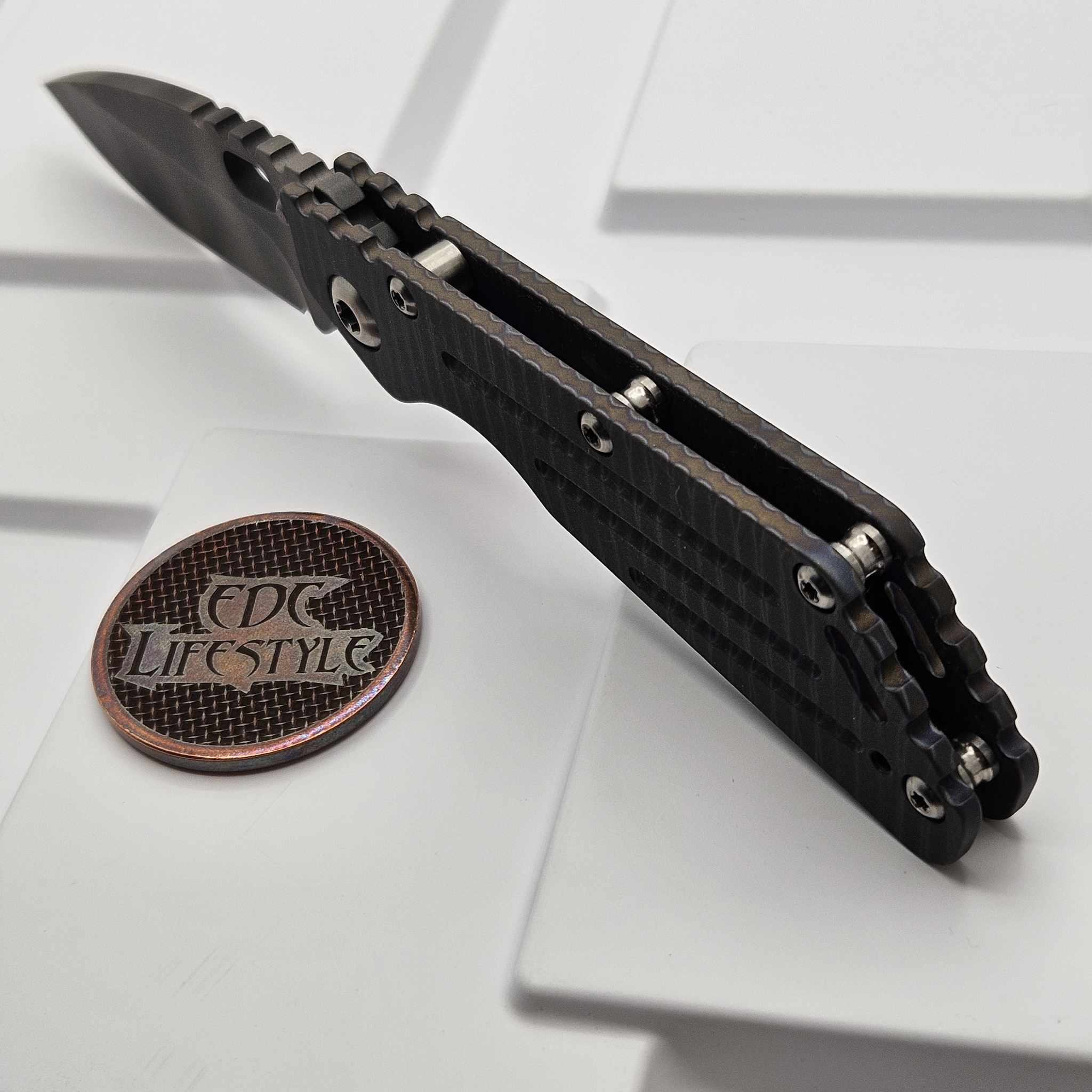 Mick Strider Knives SMF Performance Series Tiger Stripe 3.875