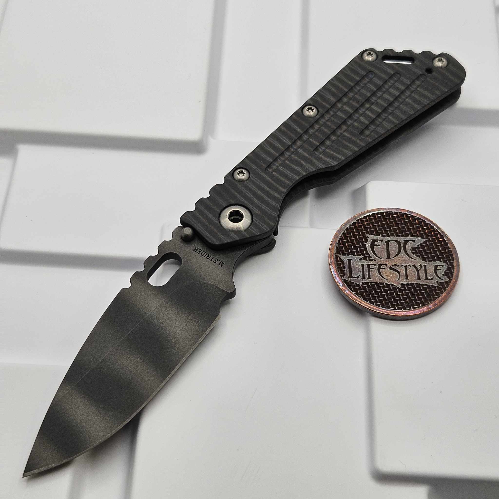 Mick Strider Knives SMF Performance Series Tiger Stripe 3.875