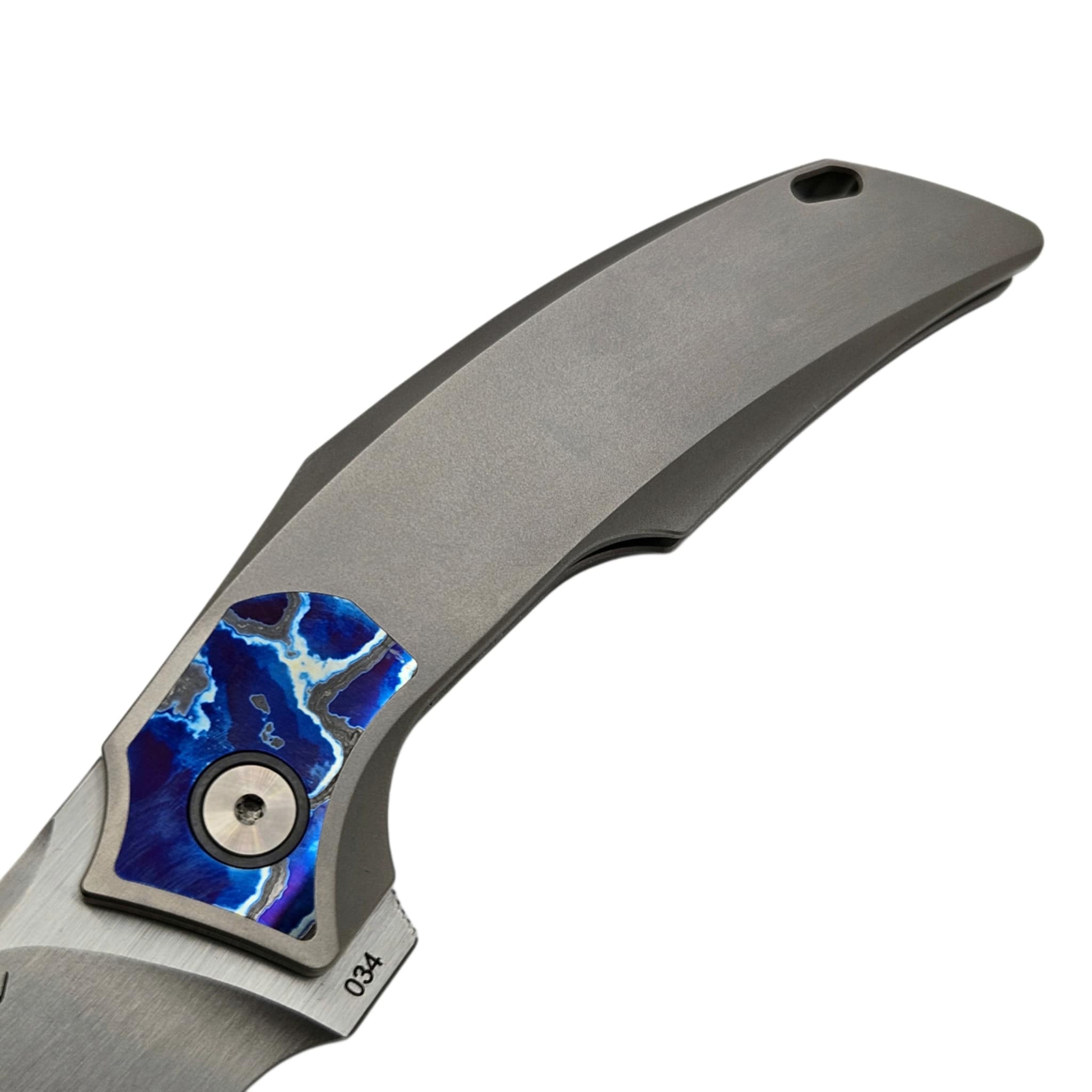 Reate Velocity Titanium Folder Zircuti Inlay/Clip Hand Satin 3