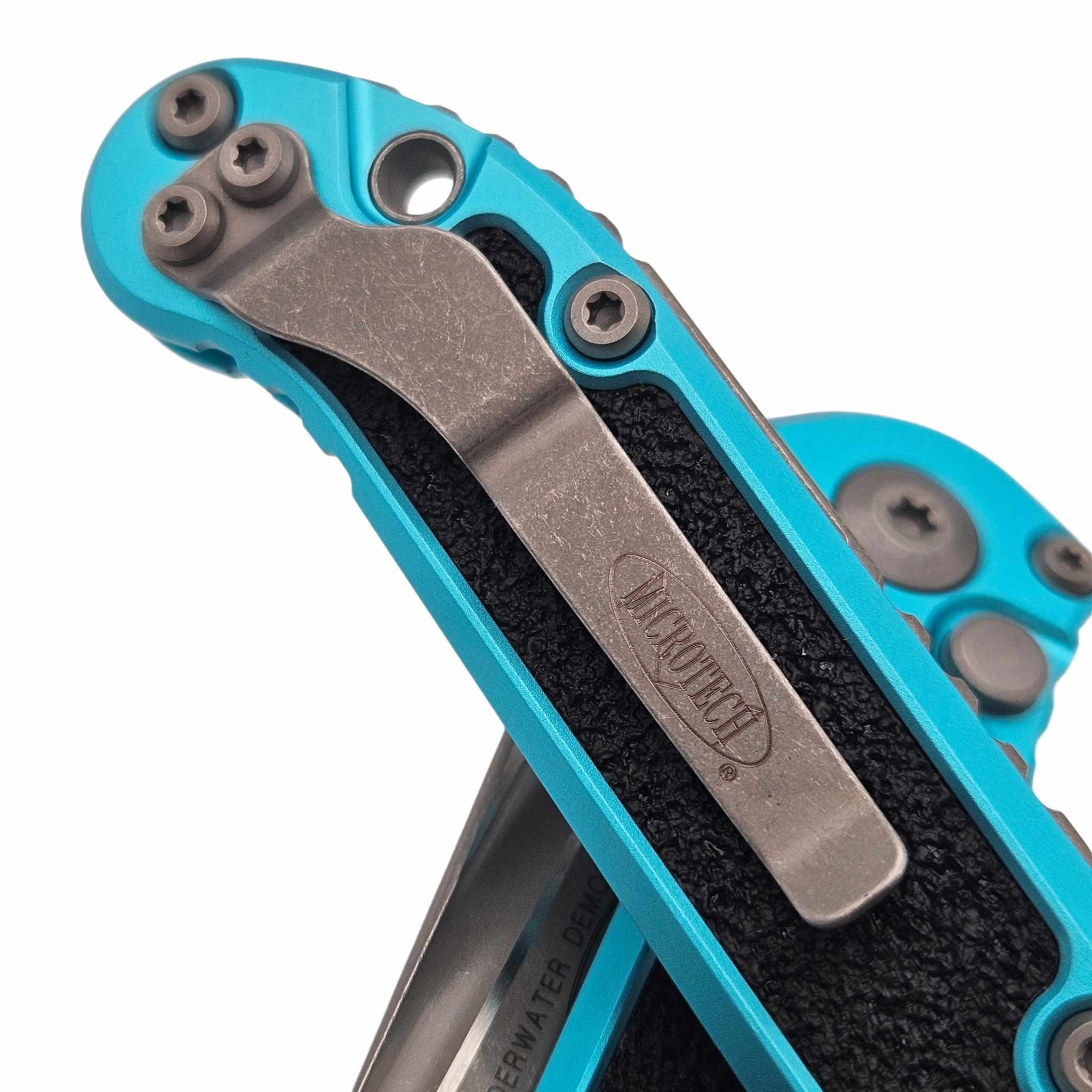 Microtech LUDT T/E Gen III 1136-10APTQ Turquoise Apocalyptic Standard