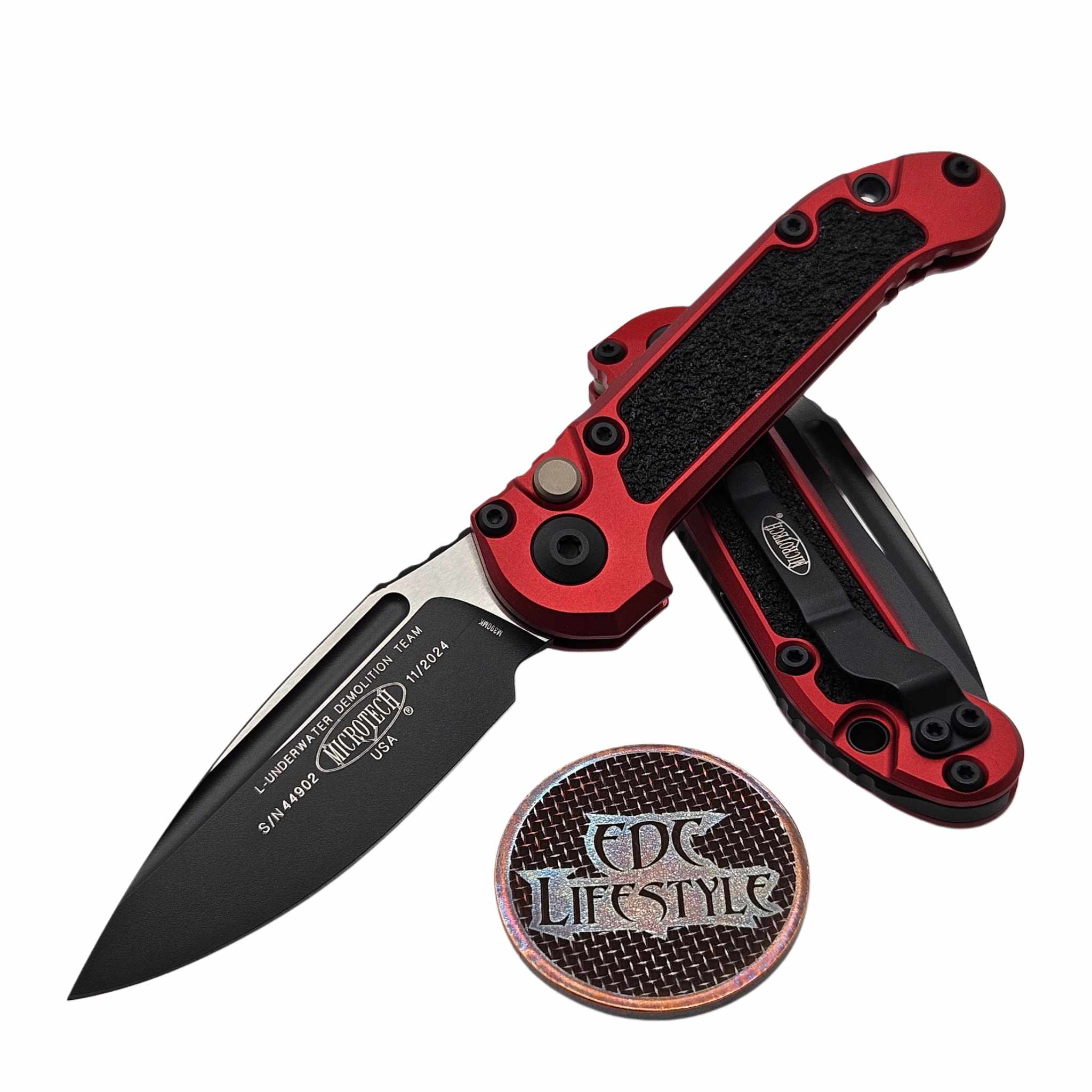 Microtech LUDT S/E Gen III 1135-1RD Red Black Standard