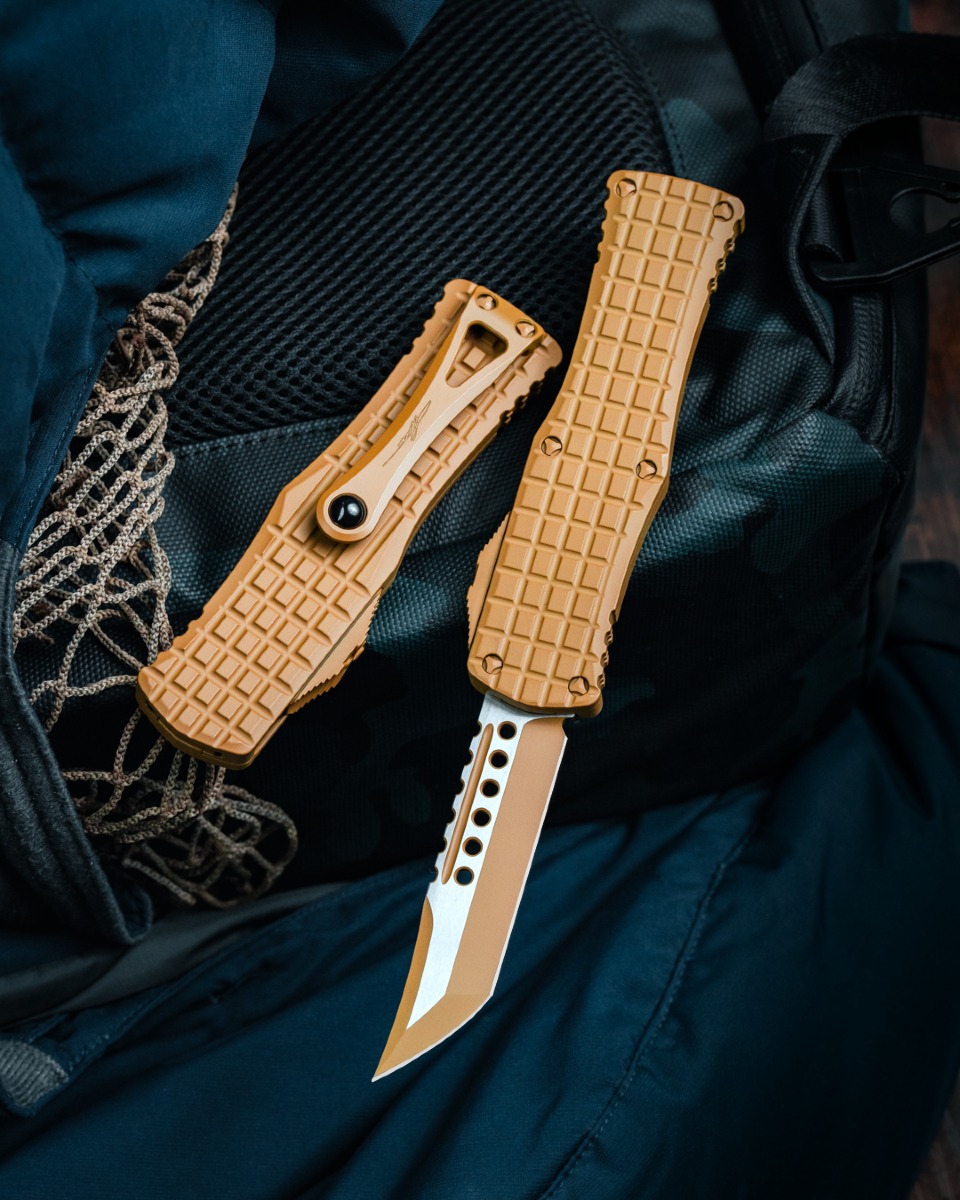 Microtech 919-1FRCRAS Hera Hellhound Frag Cerakote RAL-8000