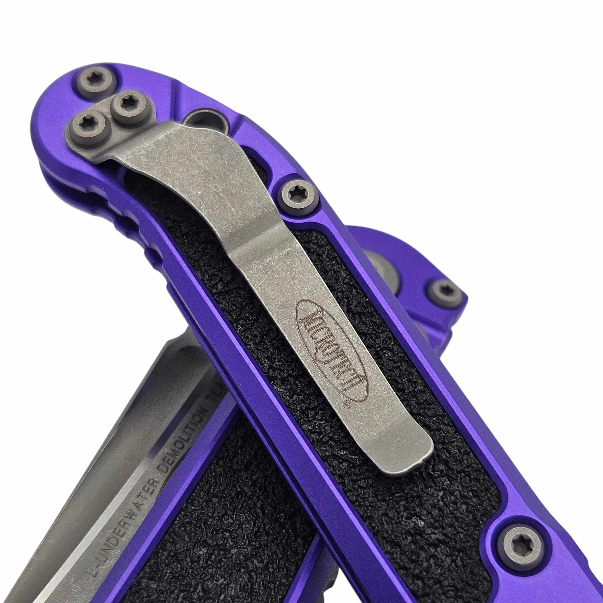 Microtech LUDT T/E Gen III 1136-10APPU Purple Apocalyptic Standard