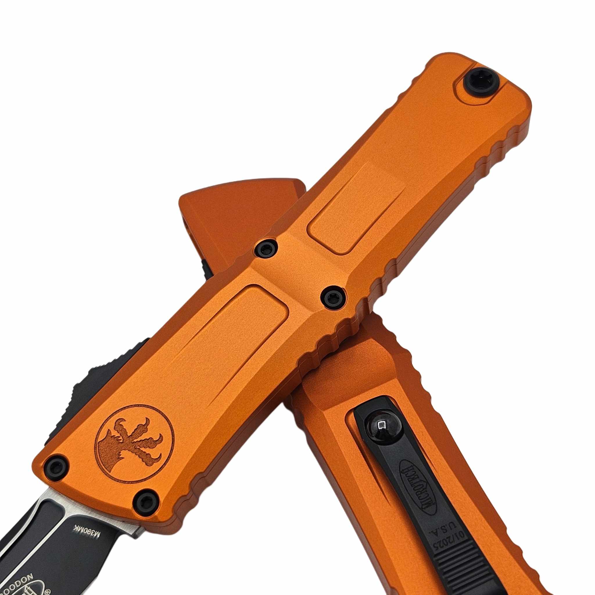 ばろん Microtech Combat Troodon Gen III 1144-1OR Orange Tanto Edge
