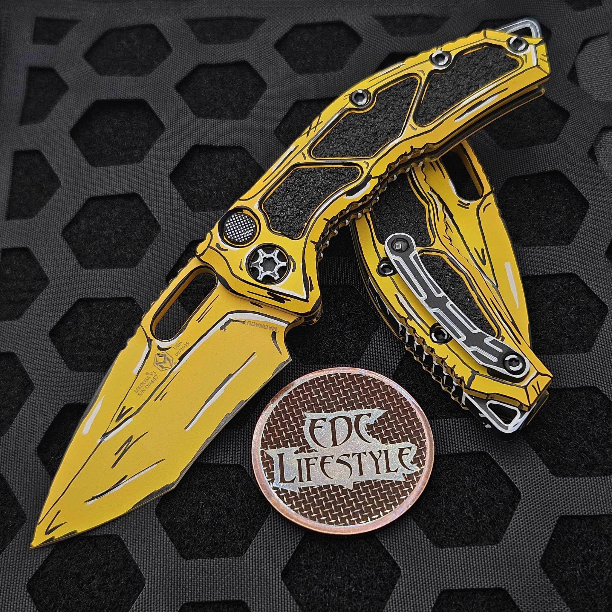 Heretic Medusa Auto Recurve Yellow CEL Shading 3