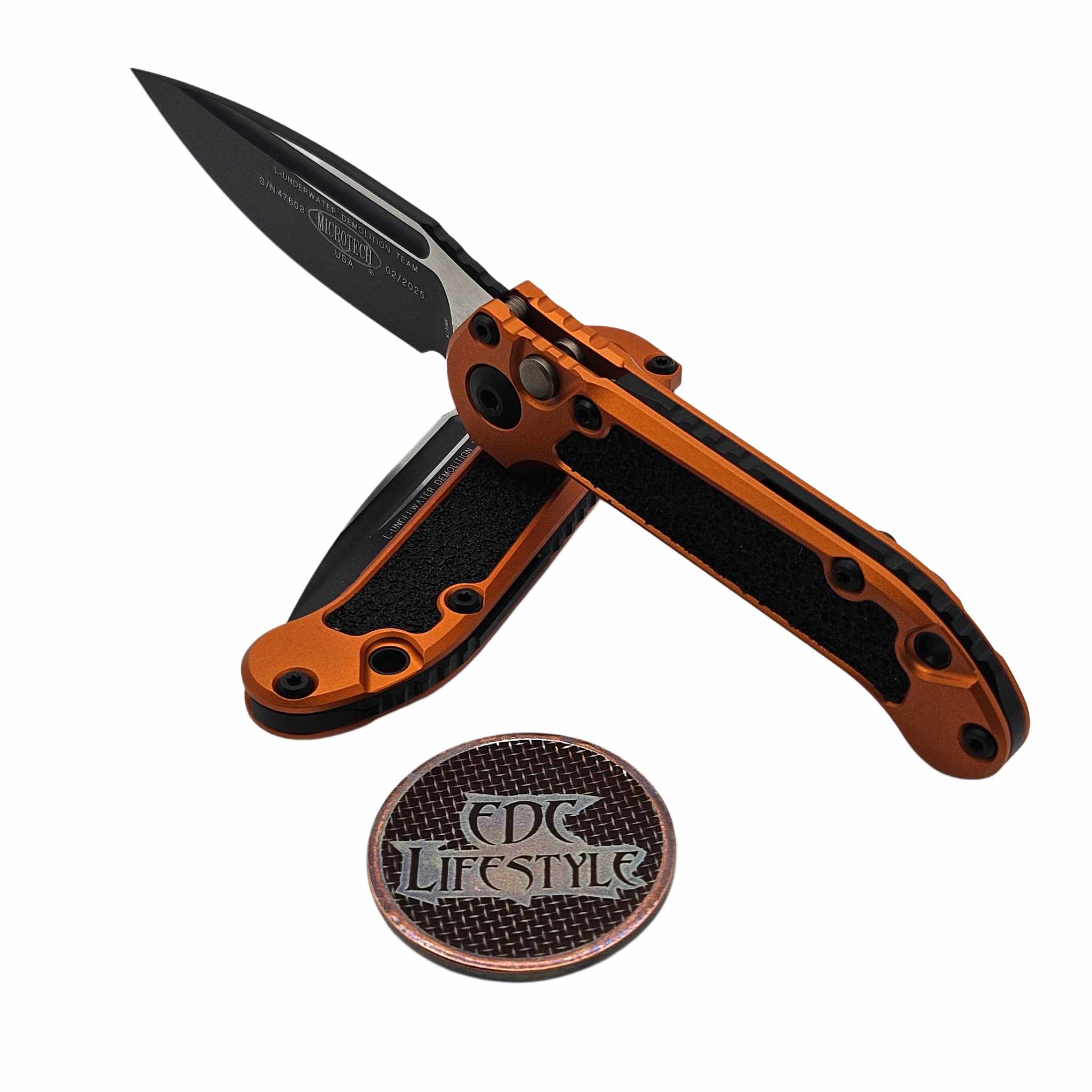 Microtech LUDT S/E Gen III 1135-1OR Orange Black Standard