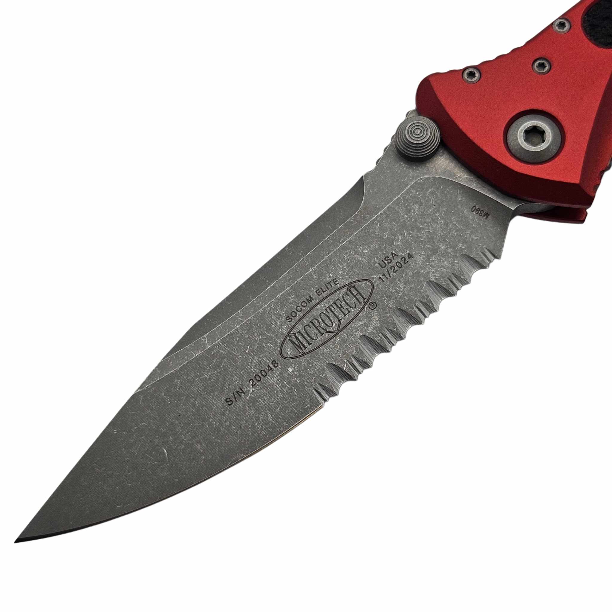 Microtech Socom Elite Red 4