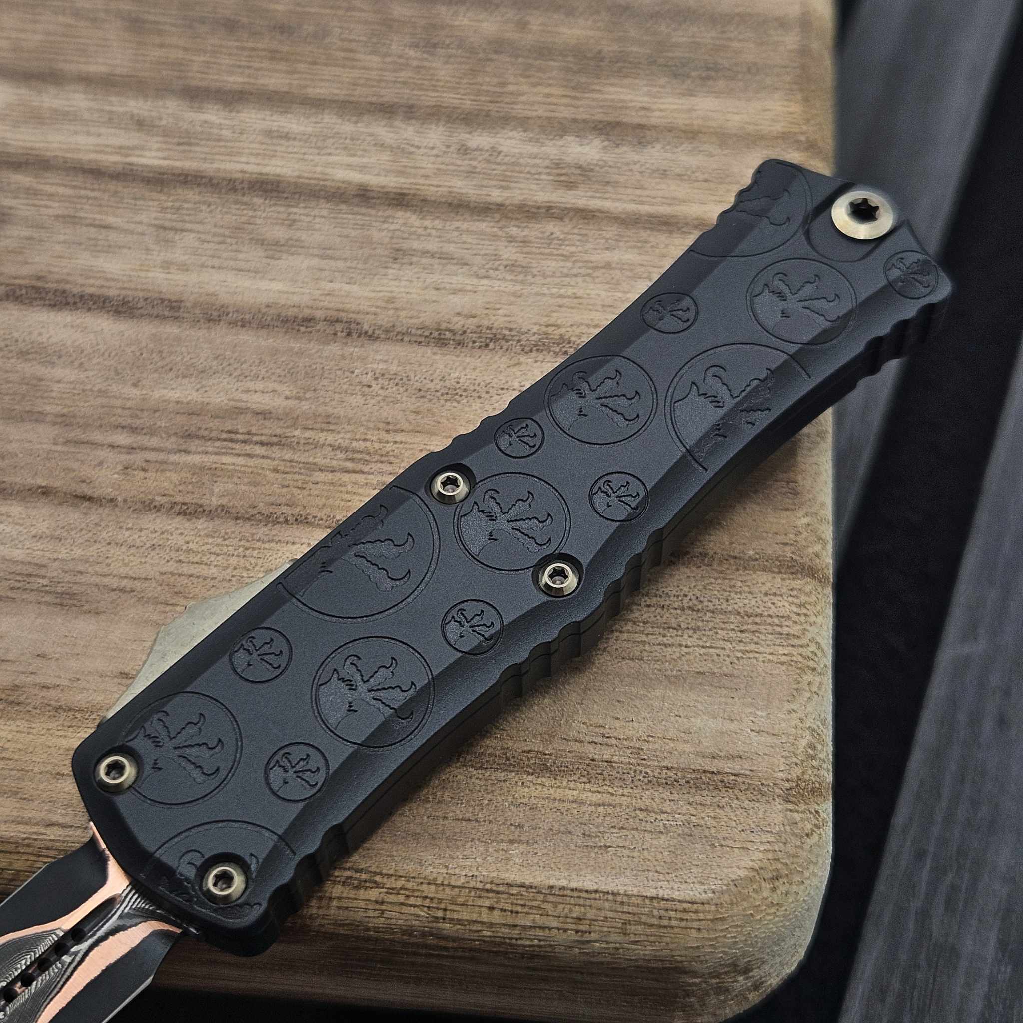 Microtech Mini Hera II 1702M-16MS2 D/E Marfione Select Claw Burst