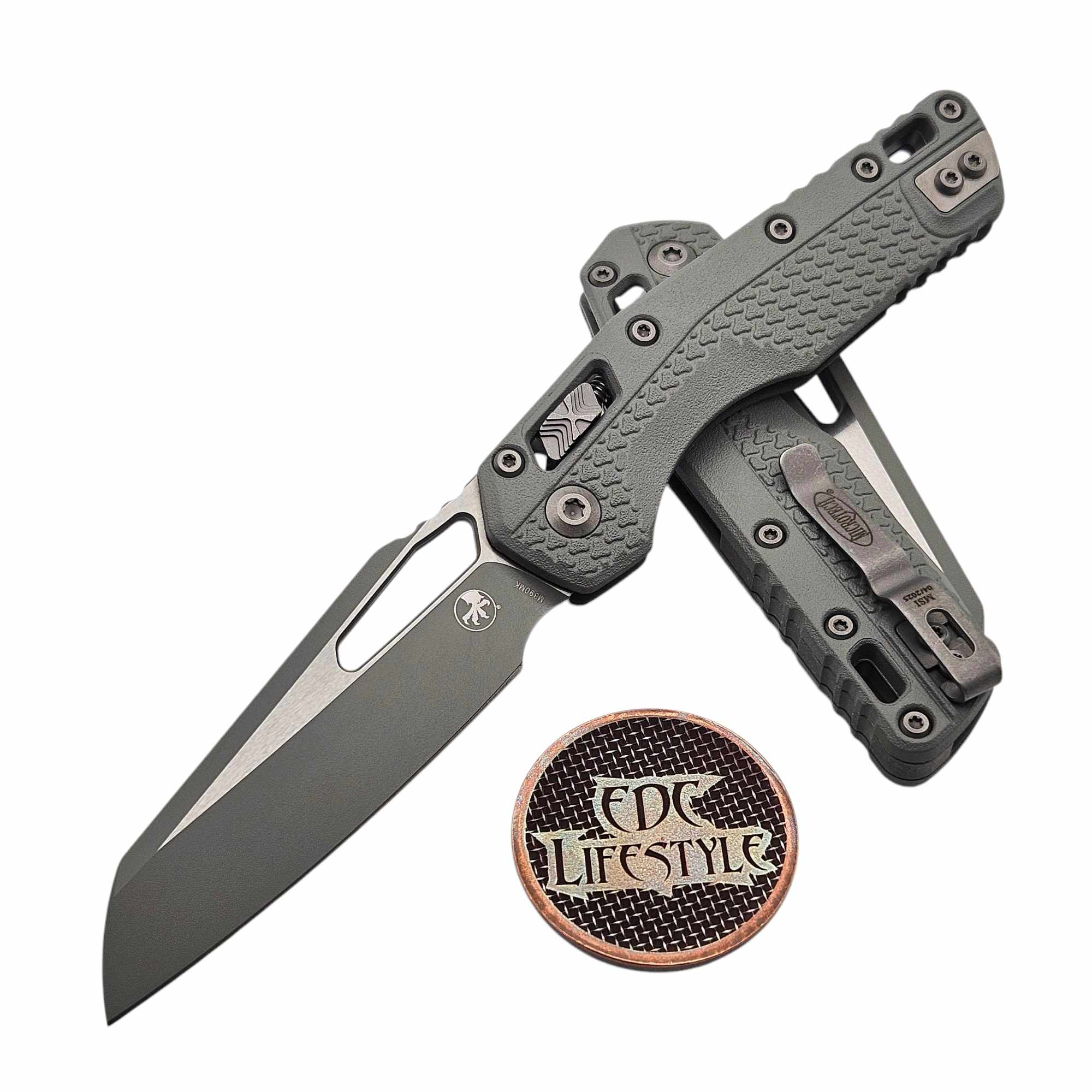 Microtech MSI Ram-Lok S/E Polymer Tri-Grip Cerakote Bull Shark